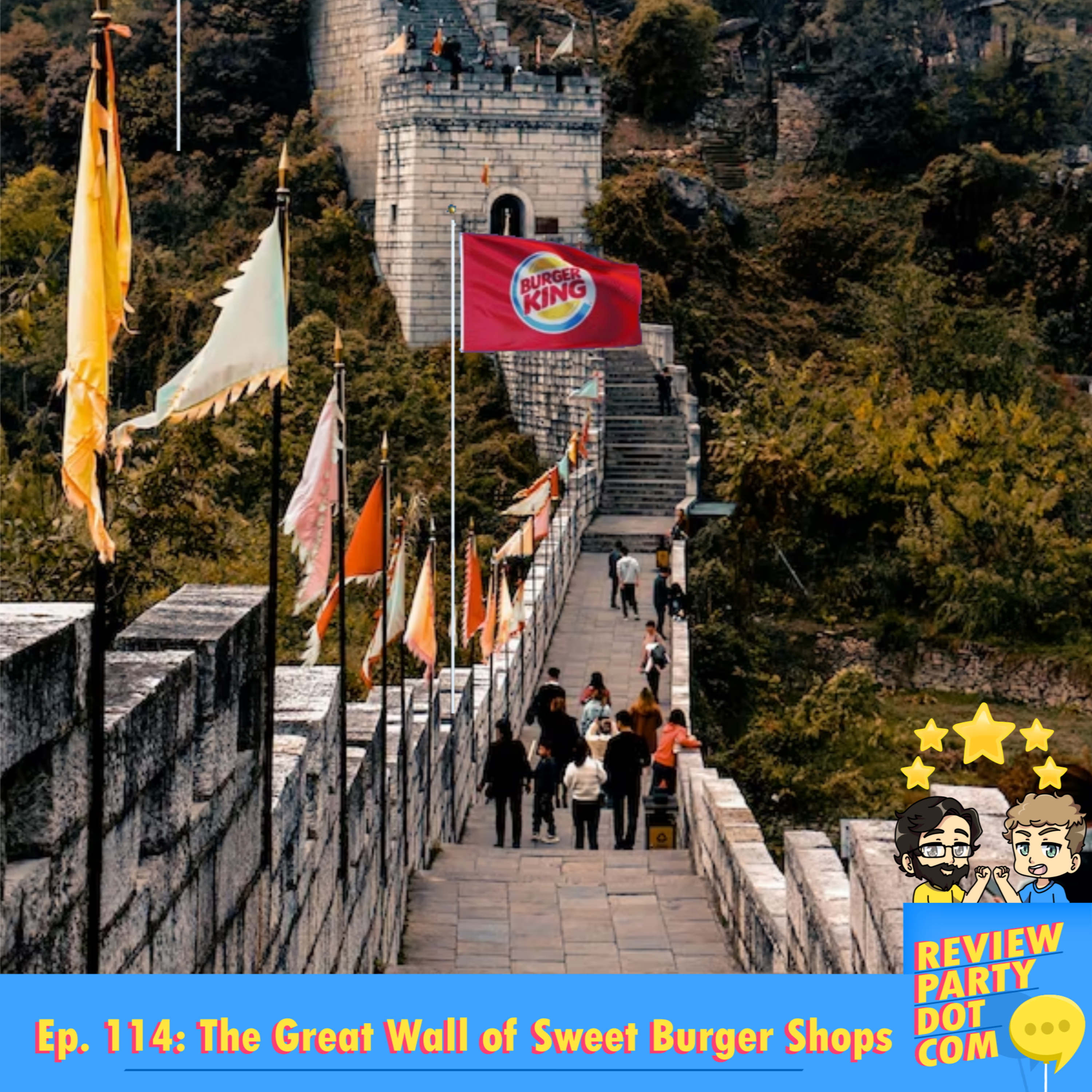 RPDC 114: The Great Wall of Sweet Burger Shops episode artwork