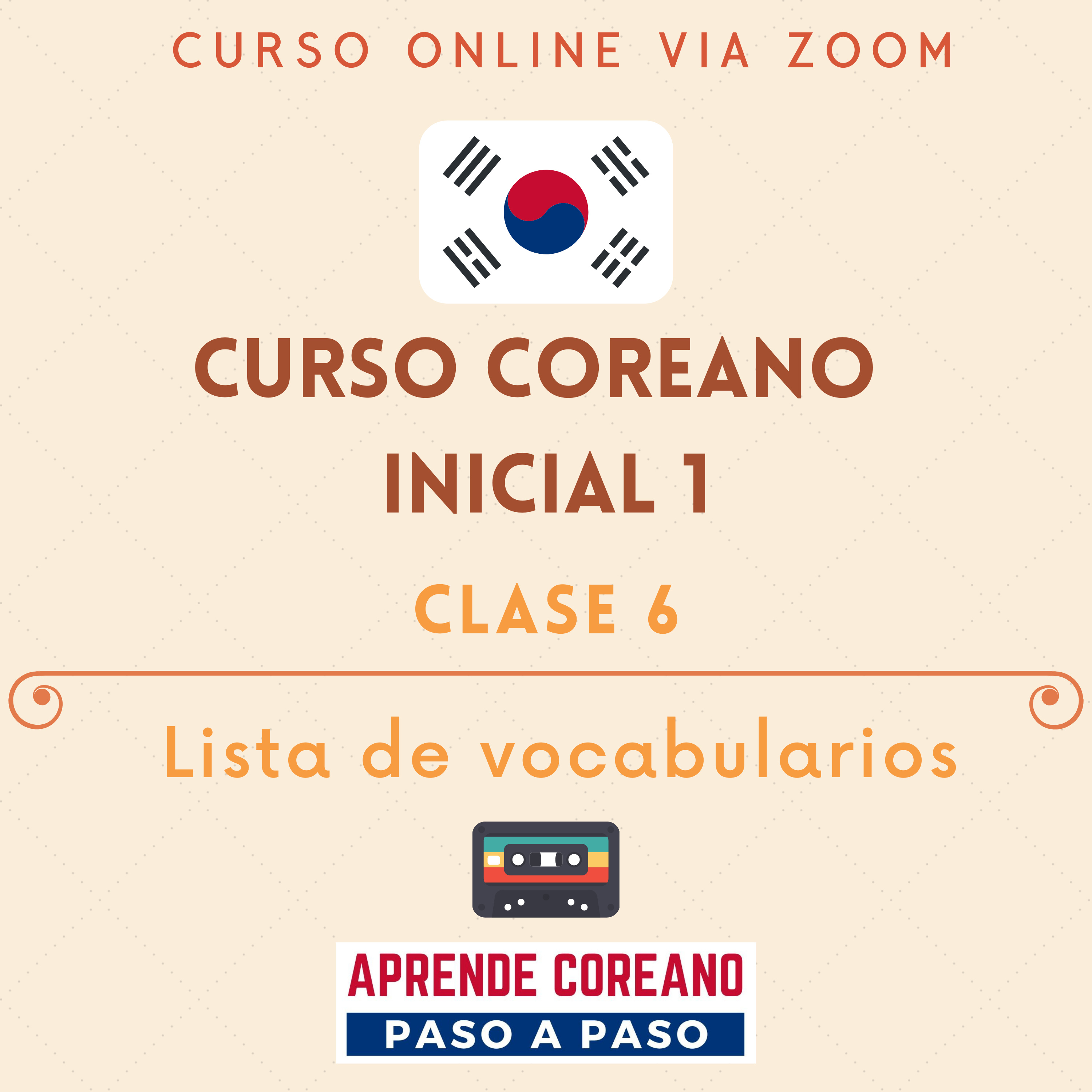 Aprende coreano paso a paso