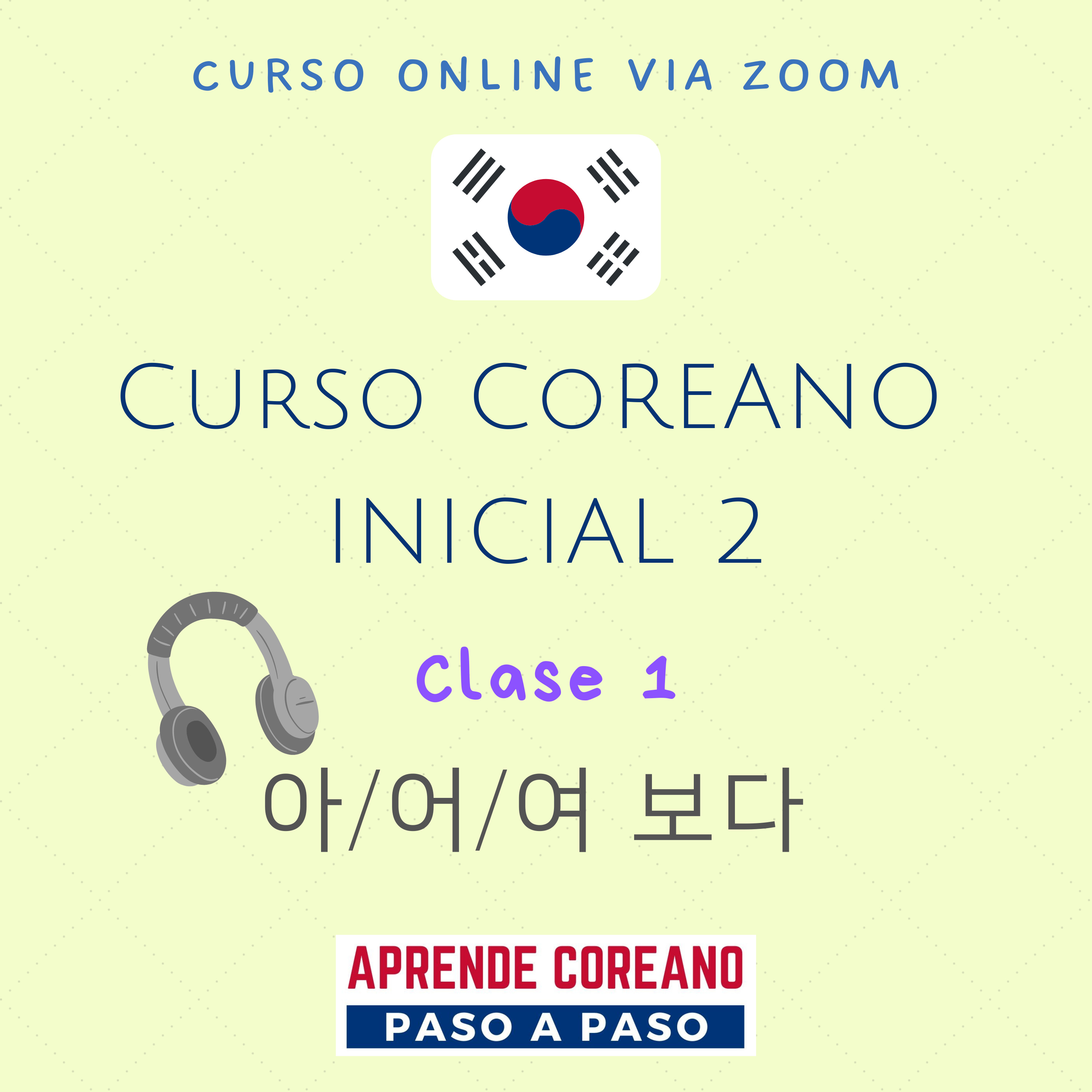 Aprende coreano paso a paso