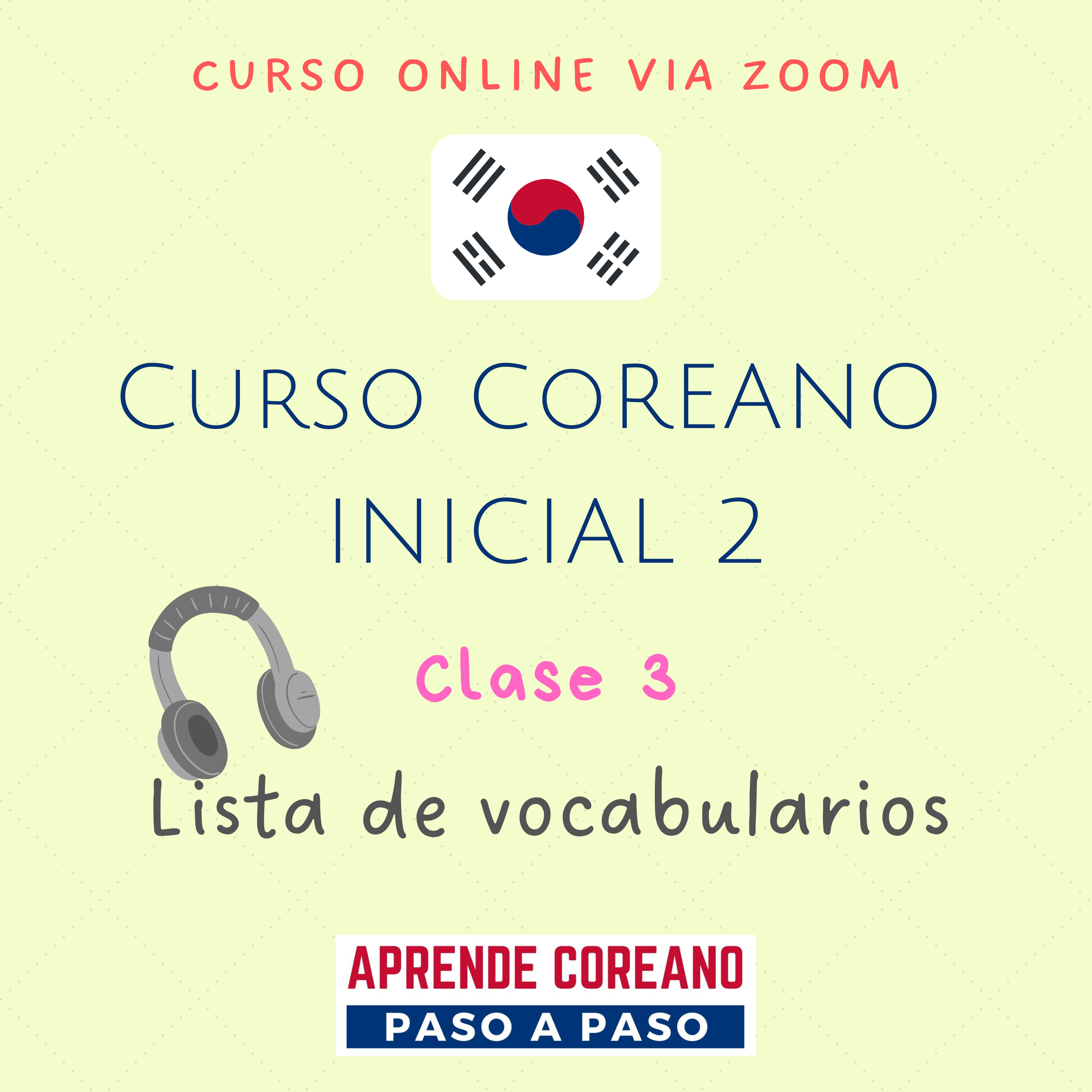 Aprende coreano paso a paso