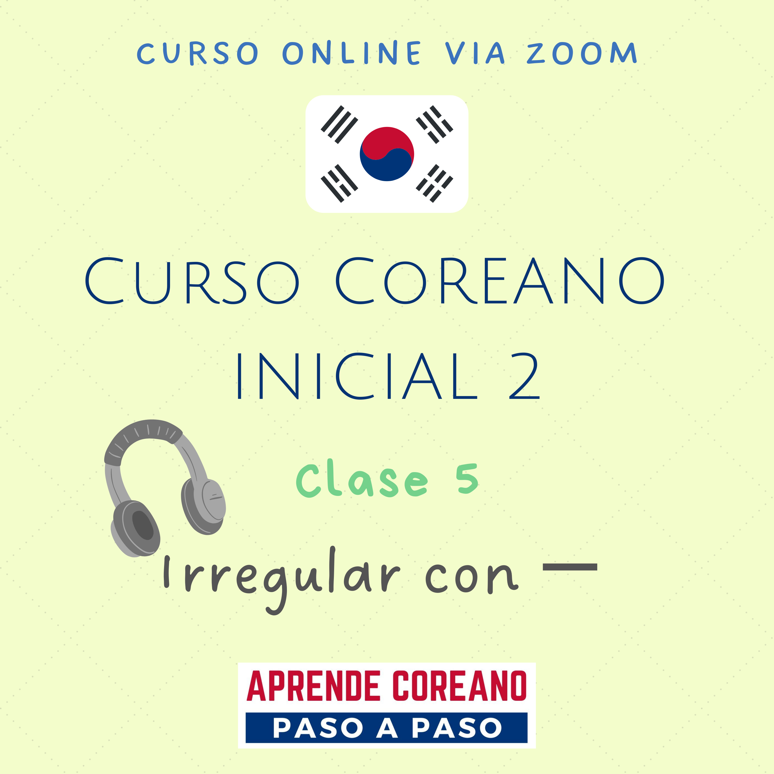 Aprende coreano paso a paso