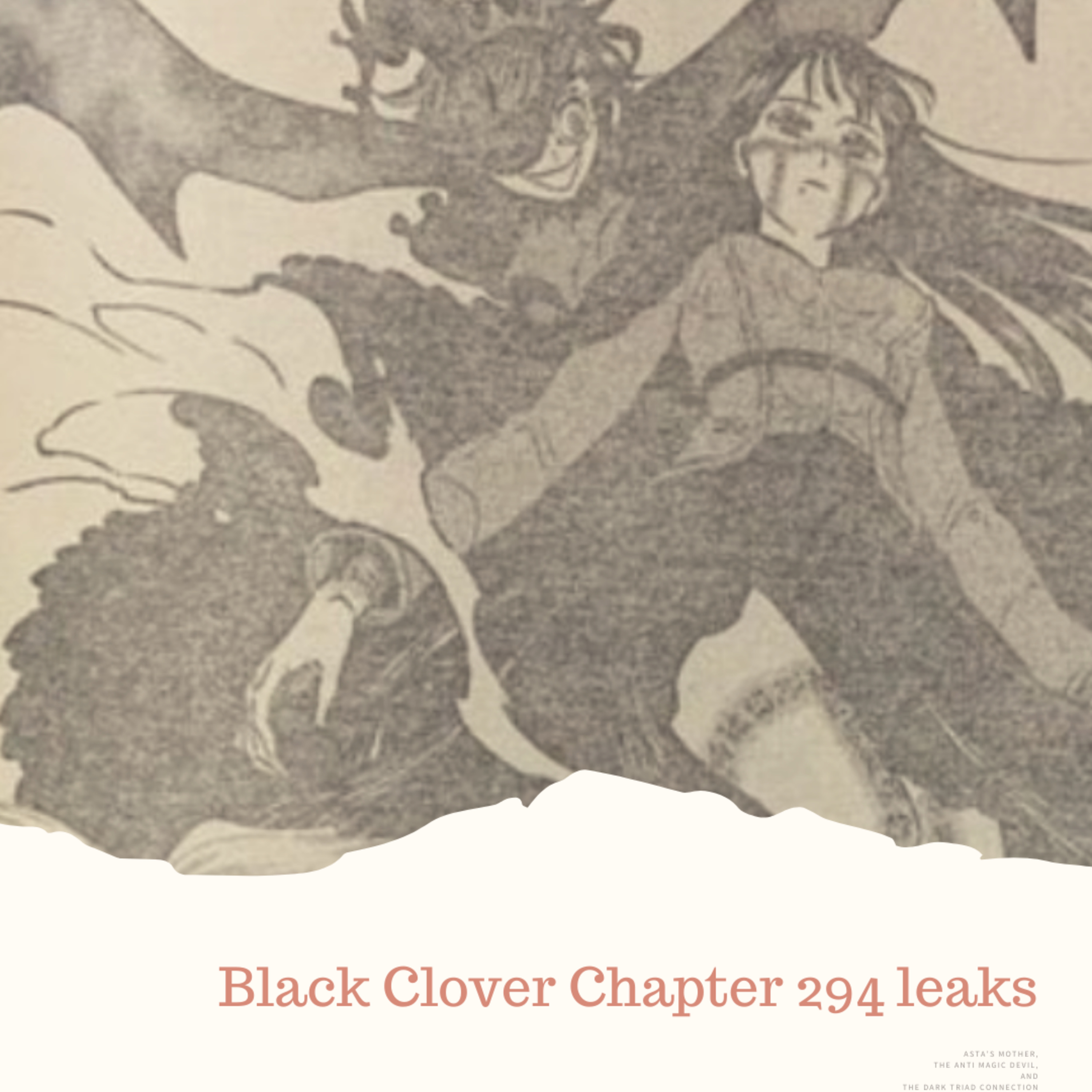 BLACK CLOVER CHAPTER 294 SPOILER LEAKS JACK BEATS DANTE?NOELLE VS VANICA! MORRIS IS UP TO SOMETHING! episode artwork