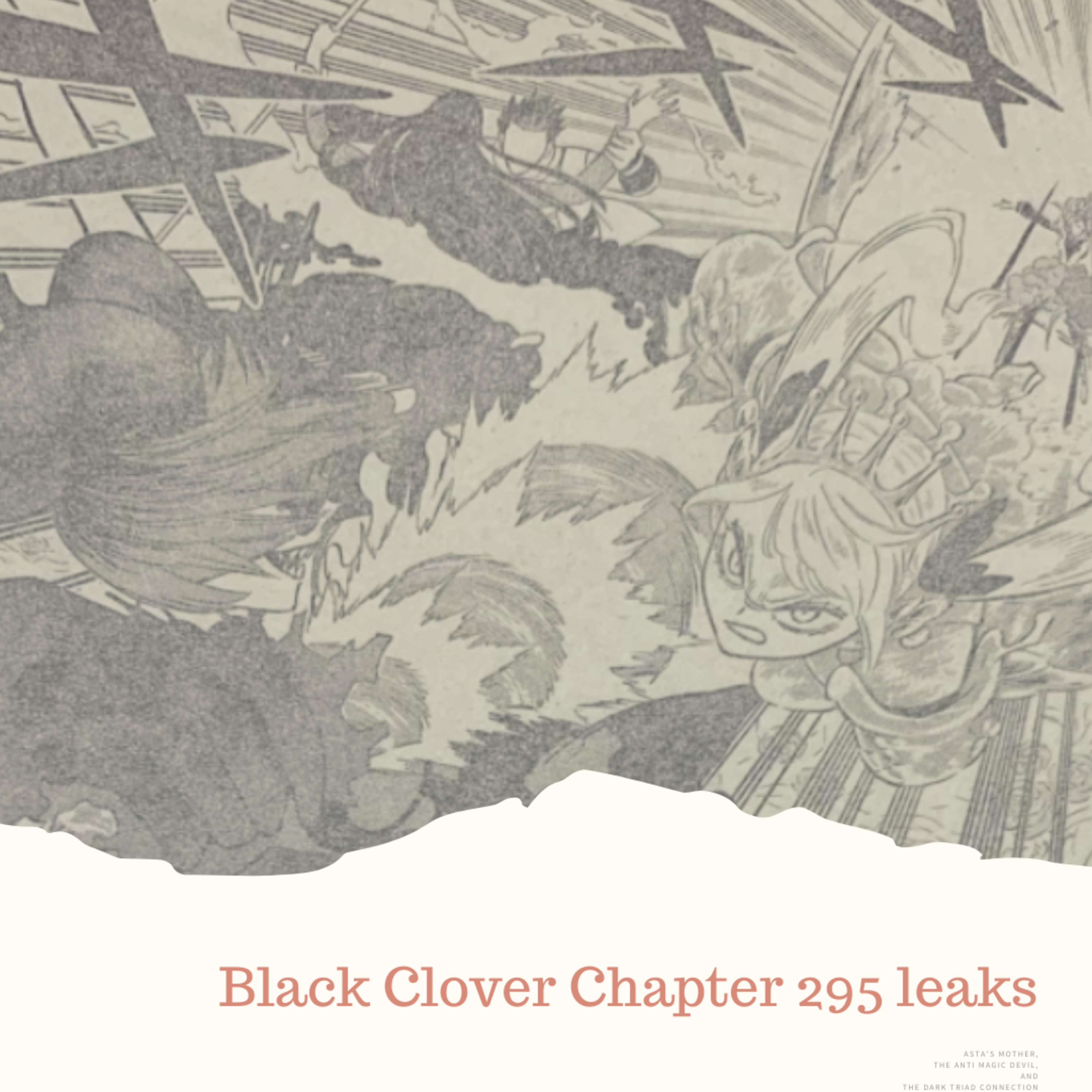 BLACK CLOVER CHAPTER 295 SPOILER LEAKS NOELLE HAS UNDINE! NOELLE VS VANICA! BLACK BULLS FUNERAL?  episode artwork