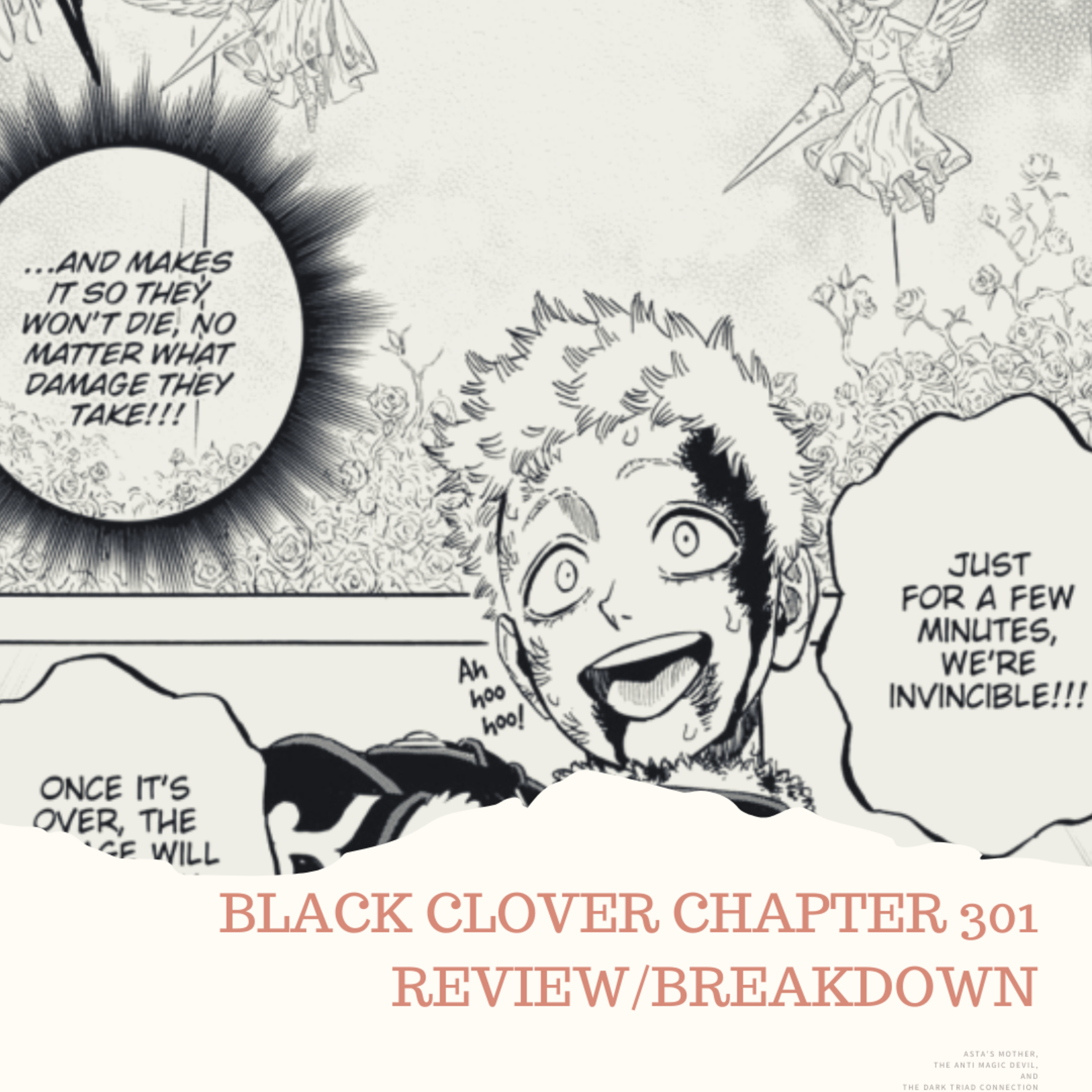 THIS CHAPTER IS FOR THE RILL HATERS - BLACK CLOVER CHAPTER 301 REVIEW/BREAKDOWN  episode artwork
