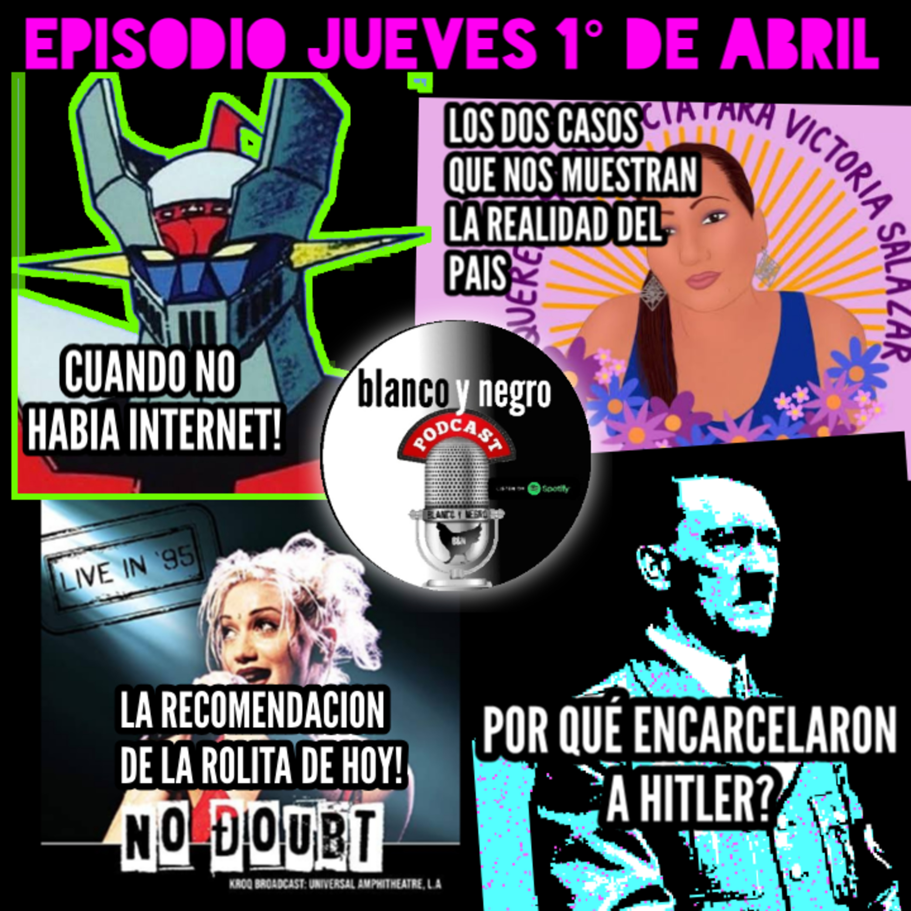 INDIGNANTES MUERTES, MAZINGER Z Y EL MISMO HITLER EN ESTE EPISODIO!, EN LA MÚSICA "NO DOUBT"  episode artwork