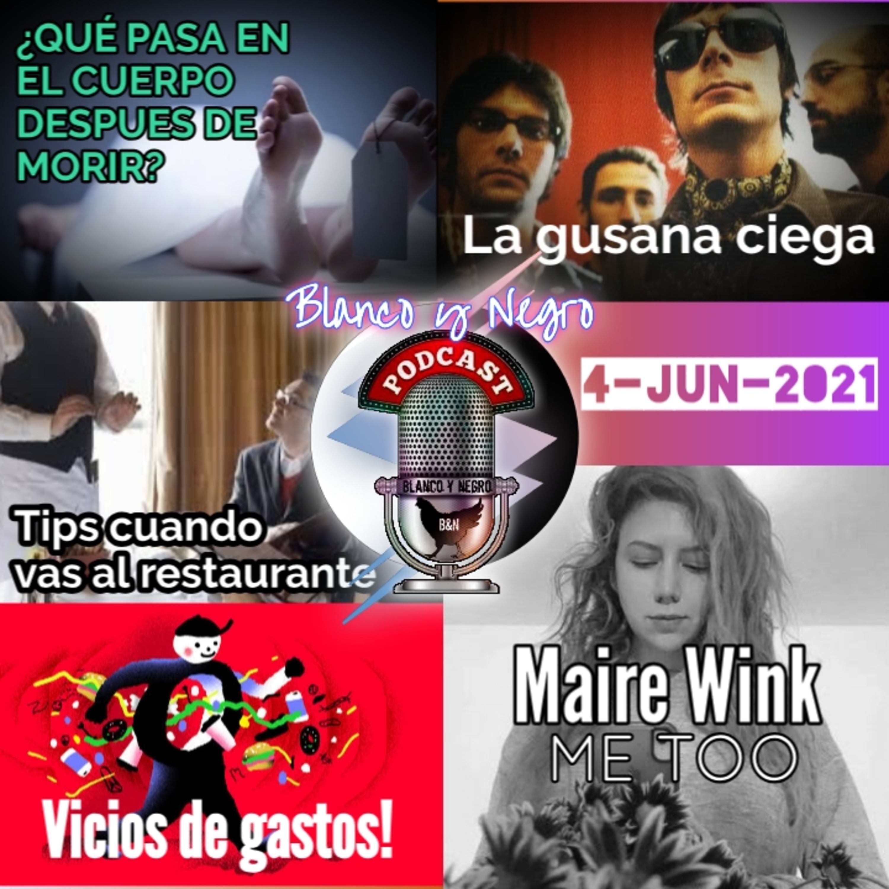 ME TOO, VICIOS DE GASTOS, ONDAS POSTMORTEM, TIPS DE RESTAURANTE Y ROLA DE "LA GUSANA CIEGA" episode artwork