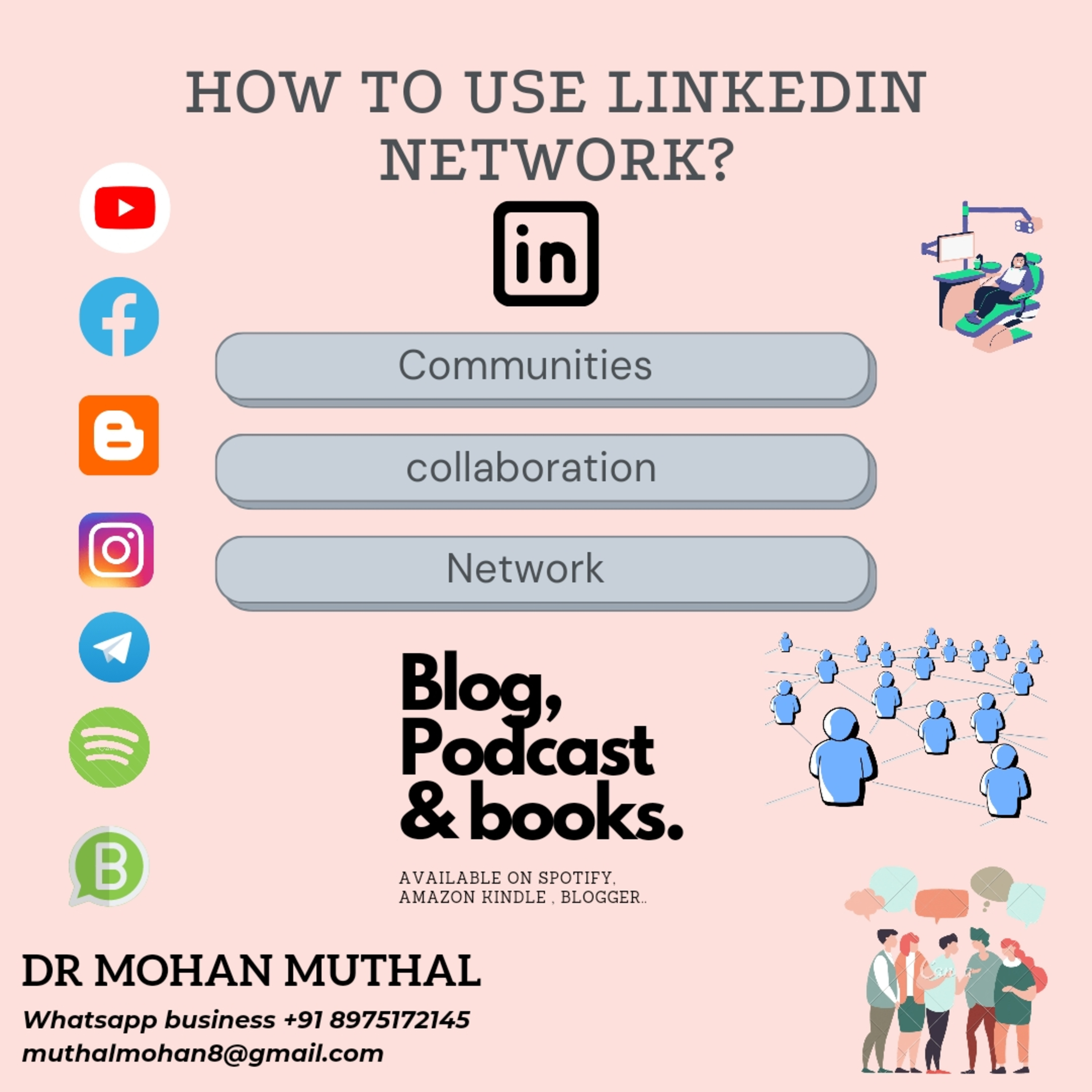 ❤️LinkedIn - how to use ❤️network ❤️ communities ❤️ collaborate❤️
