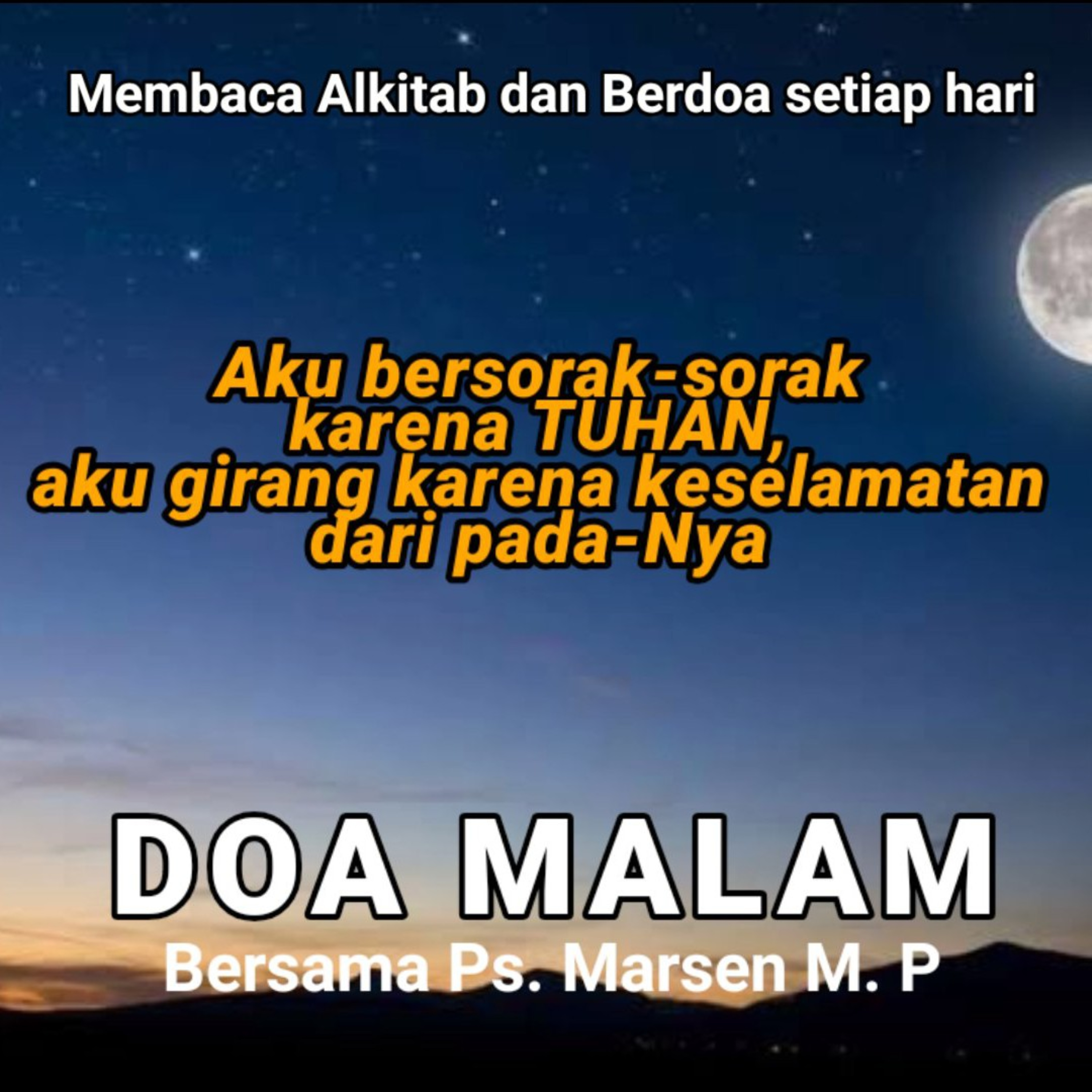 DOA MALAM | Doa sebelum tidur