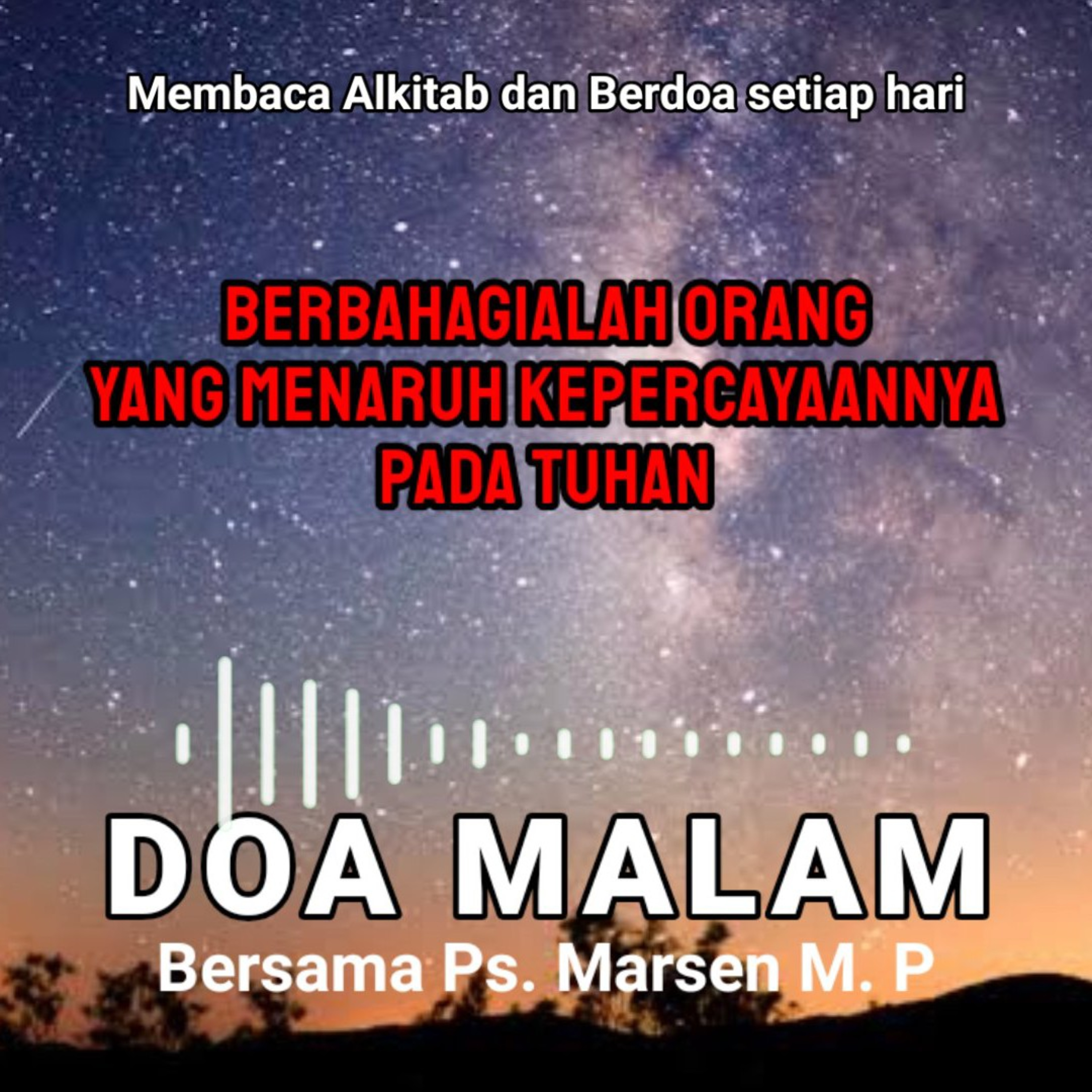 DOA MALAM | DOA HARIAN KRISTEN