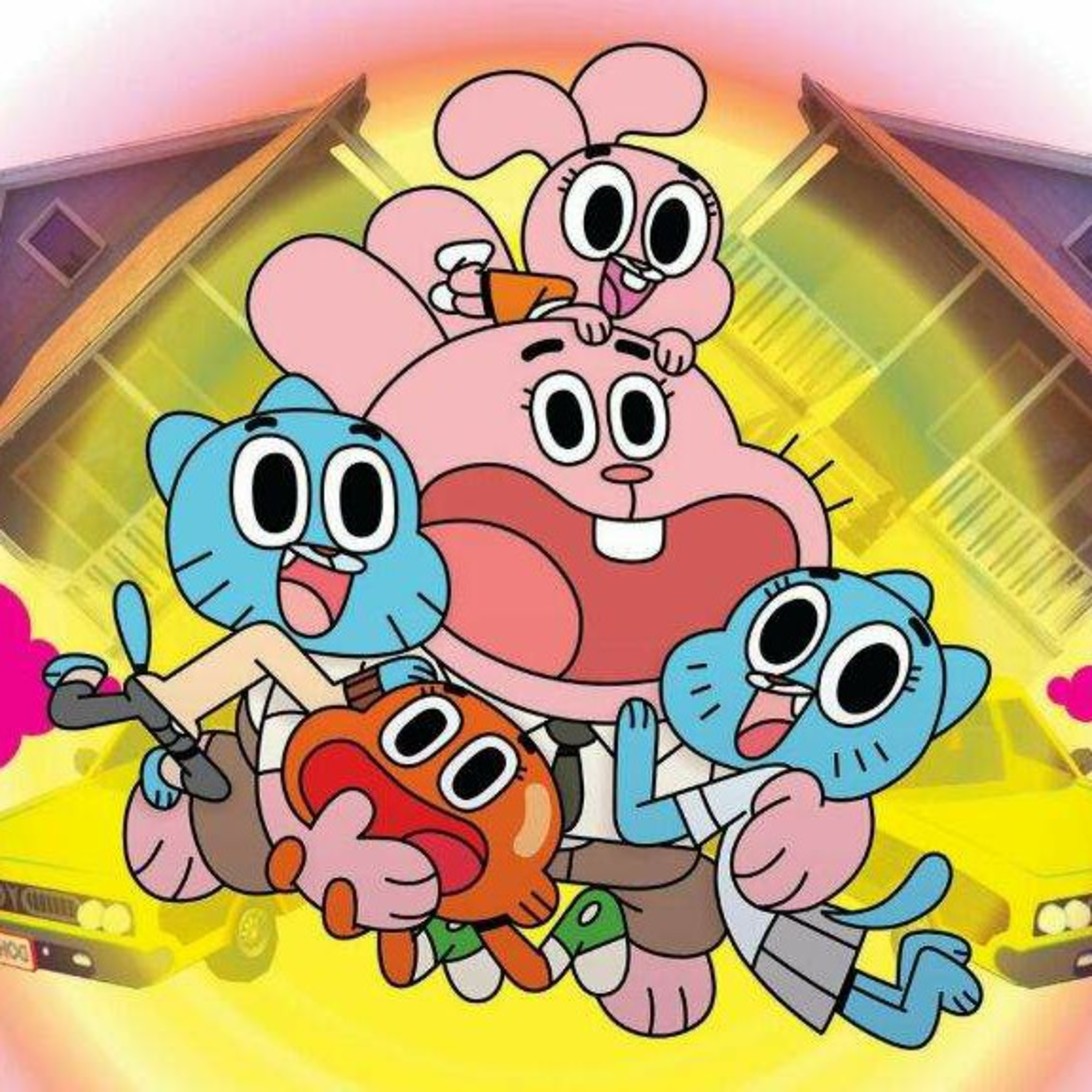 Cena do desenho " O Incrível Mundo de Gumball "