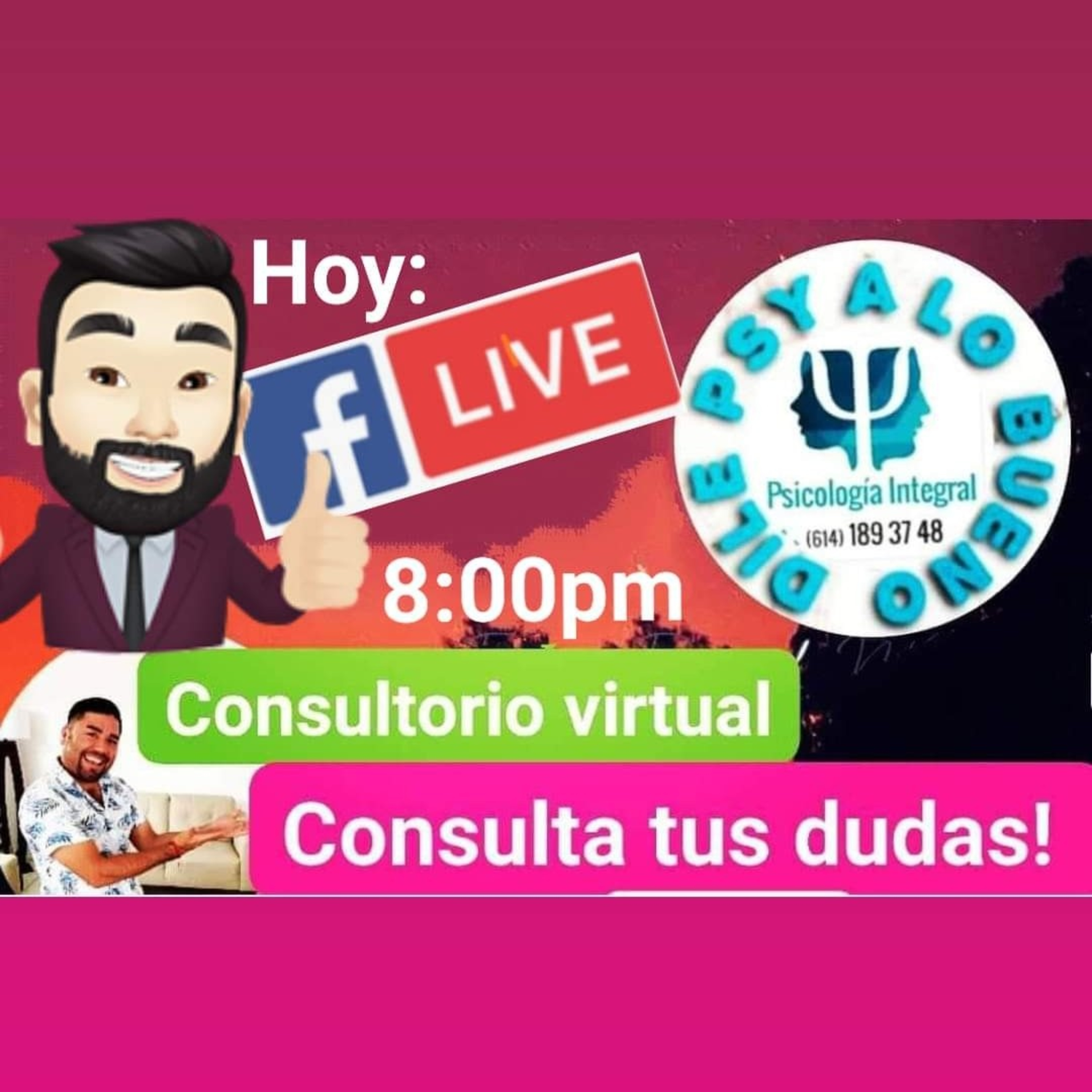 Lic. Enrique Vega Psicologo