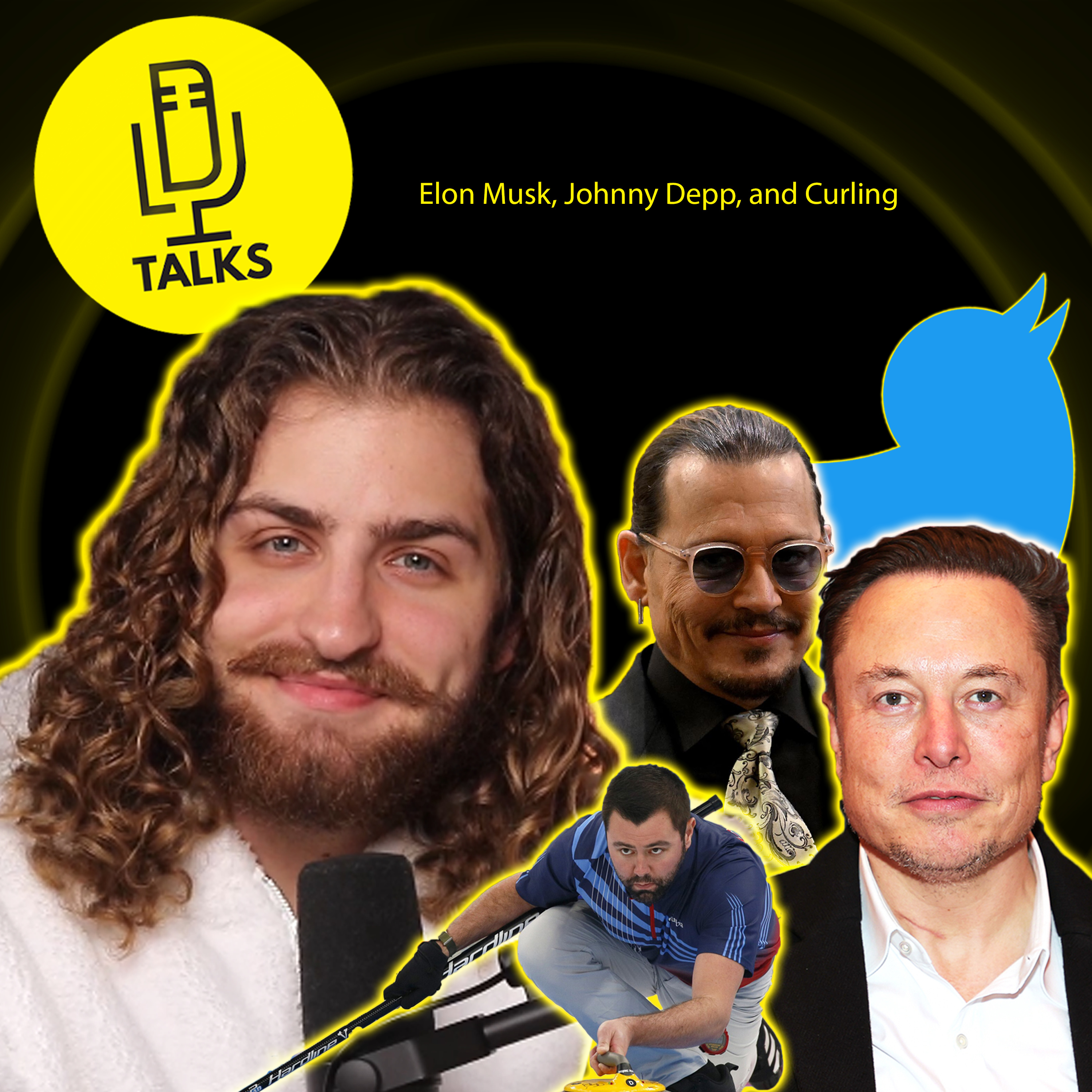 D-Talks about Elon Musk, Johnny Depp, and Curling (Episode 147) episode artwork