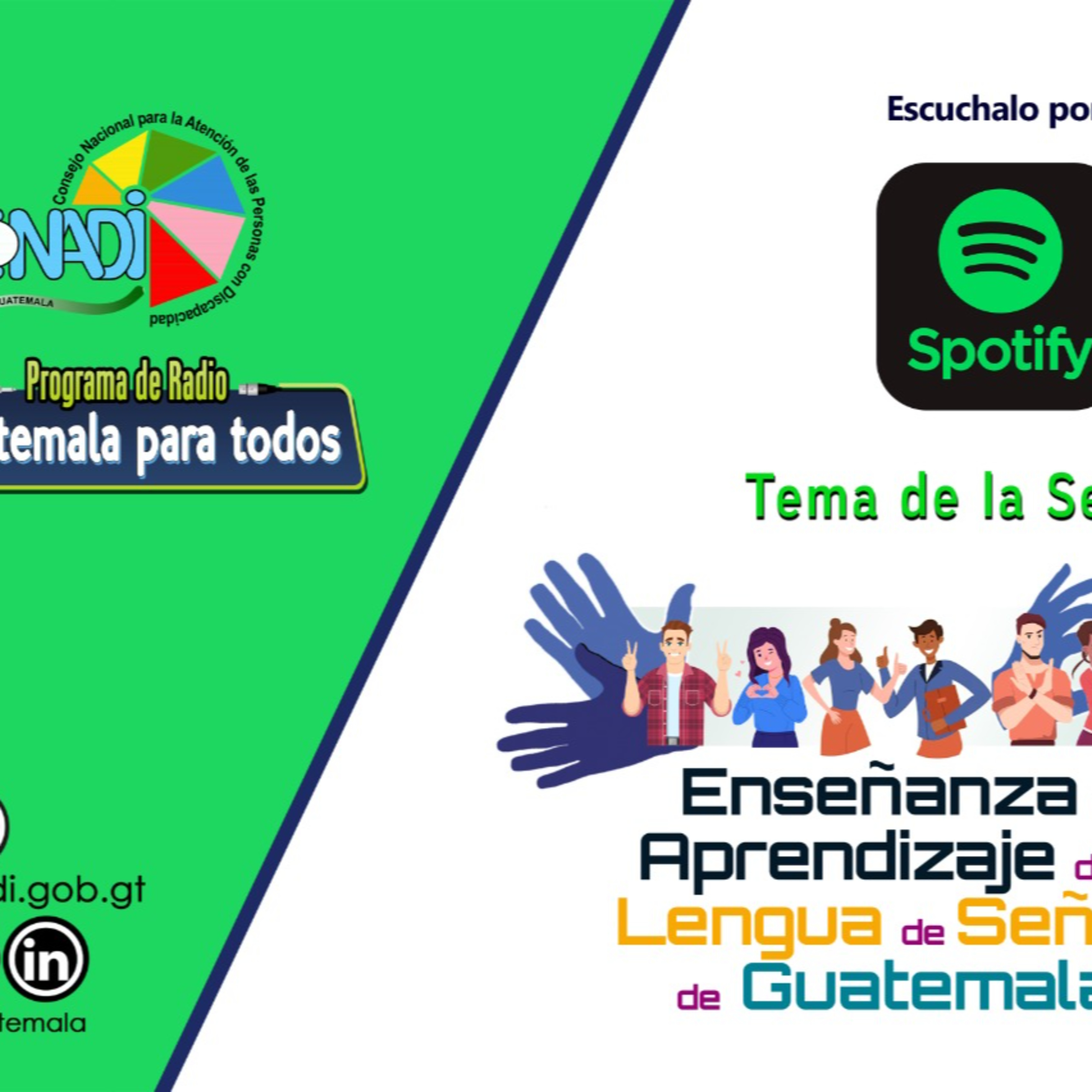Enseñanza y Aprendizaje de la Lengua de Señas de Guatemala episode artwork
