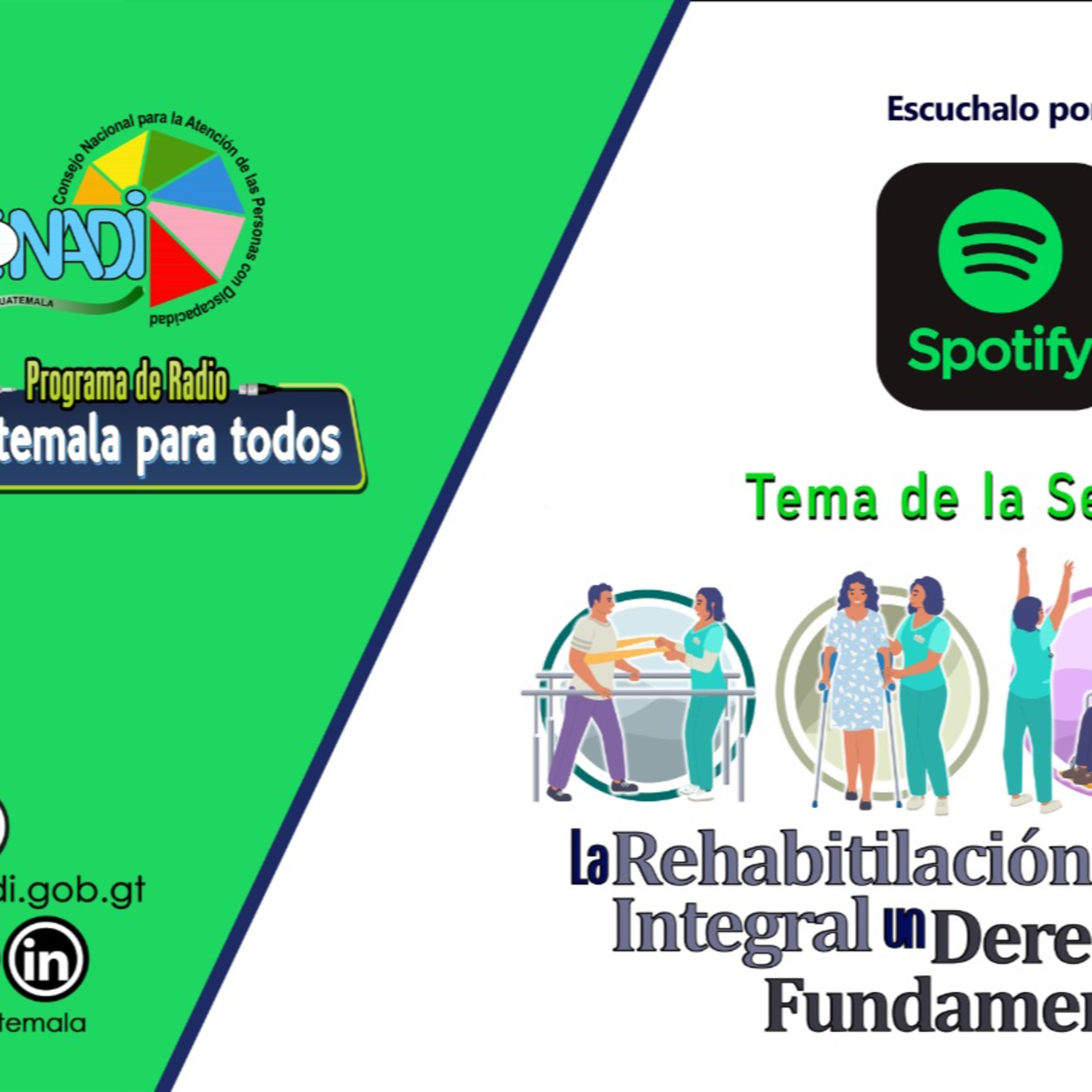 "La Rehabilitación Integral, un Derecho Fundamental", con motivo del día marco". episode artwork