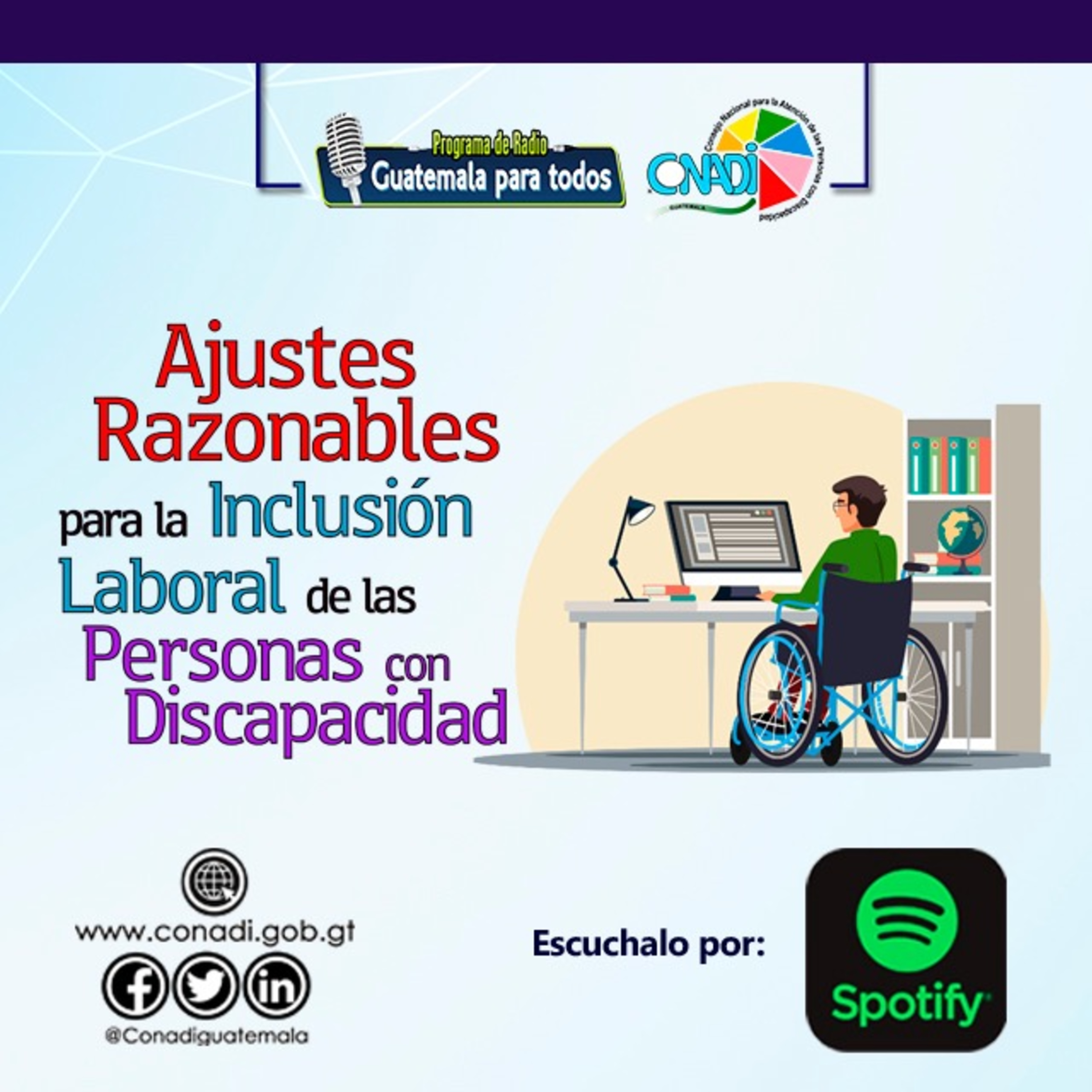  "Los Ajustes Razonables para la Inclusión Laboral de las Personas con Discapacidad" episode artwork