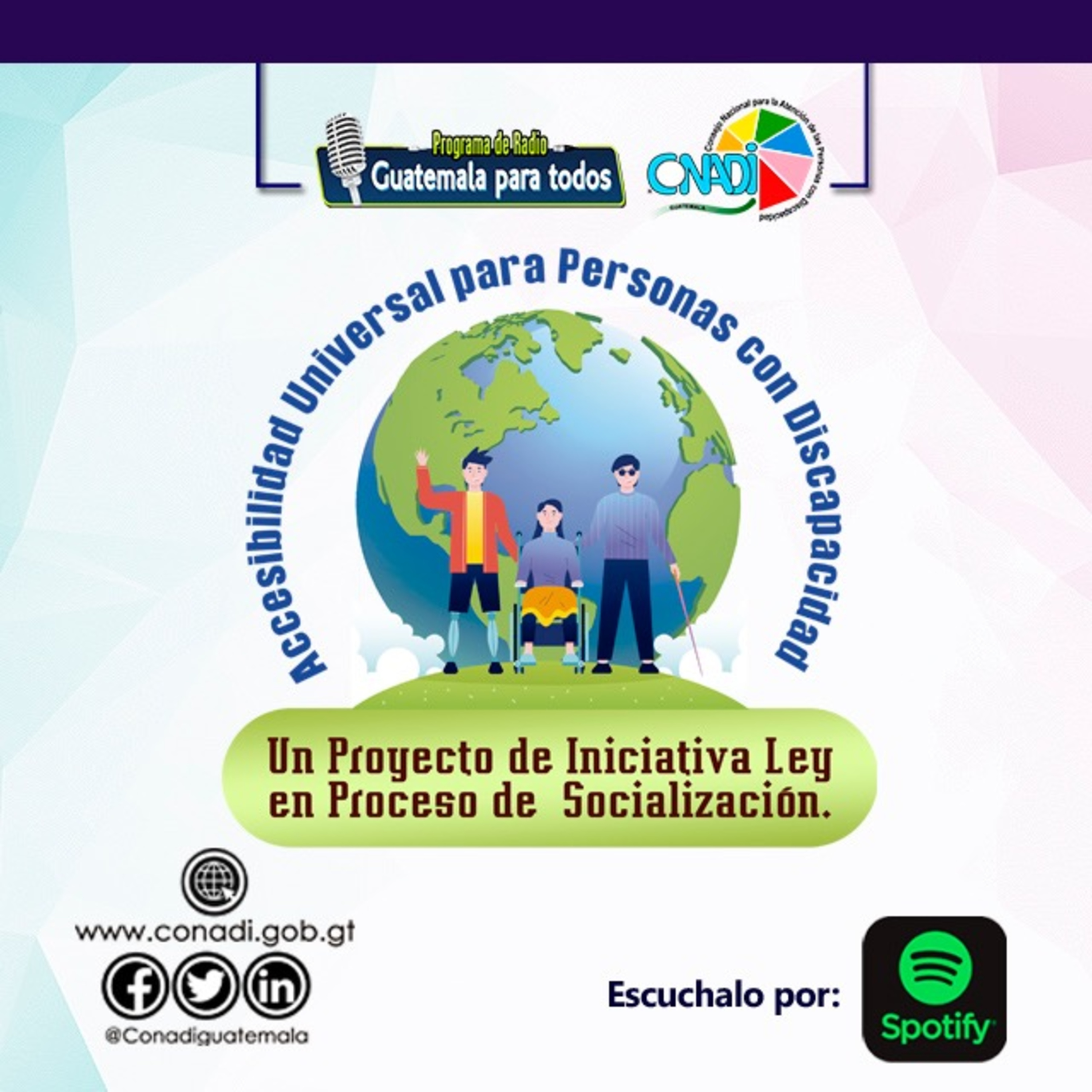 El proyecto de iniciativa de ley de Accesibilidad Universal para Personas con Discapacidad episode artwork