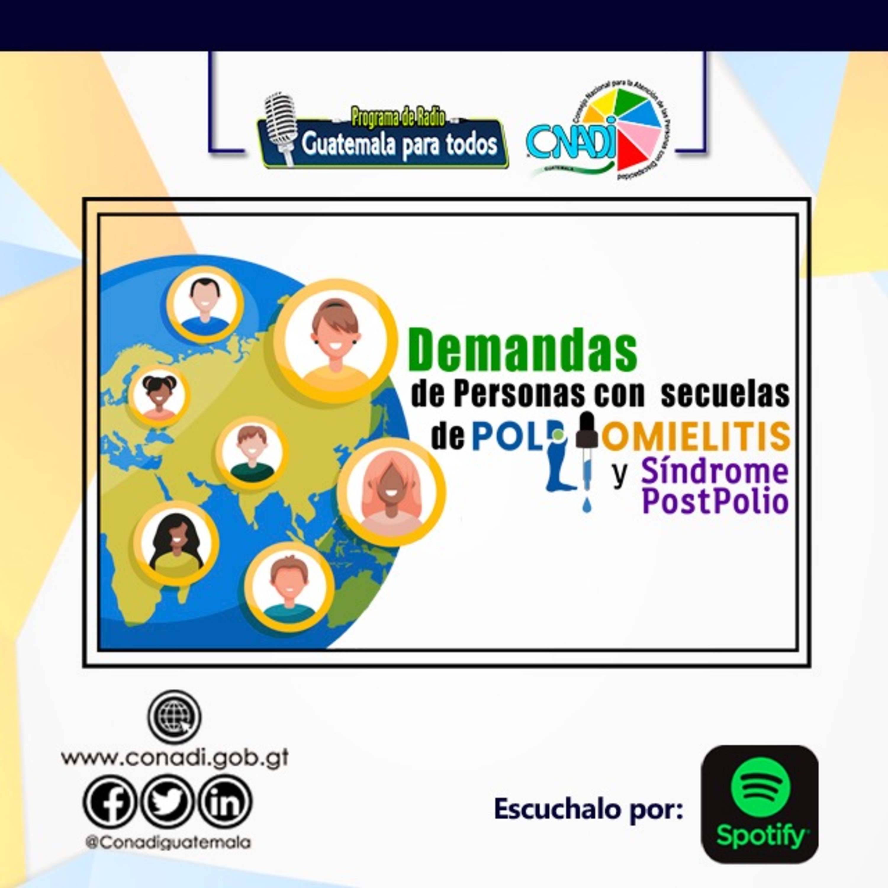 Las demandas de las personas con secuelas de polio y síndrome Postpolio. episode artwork