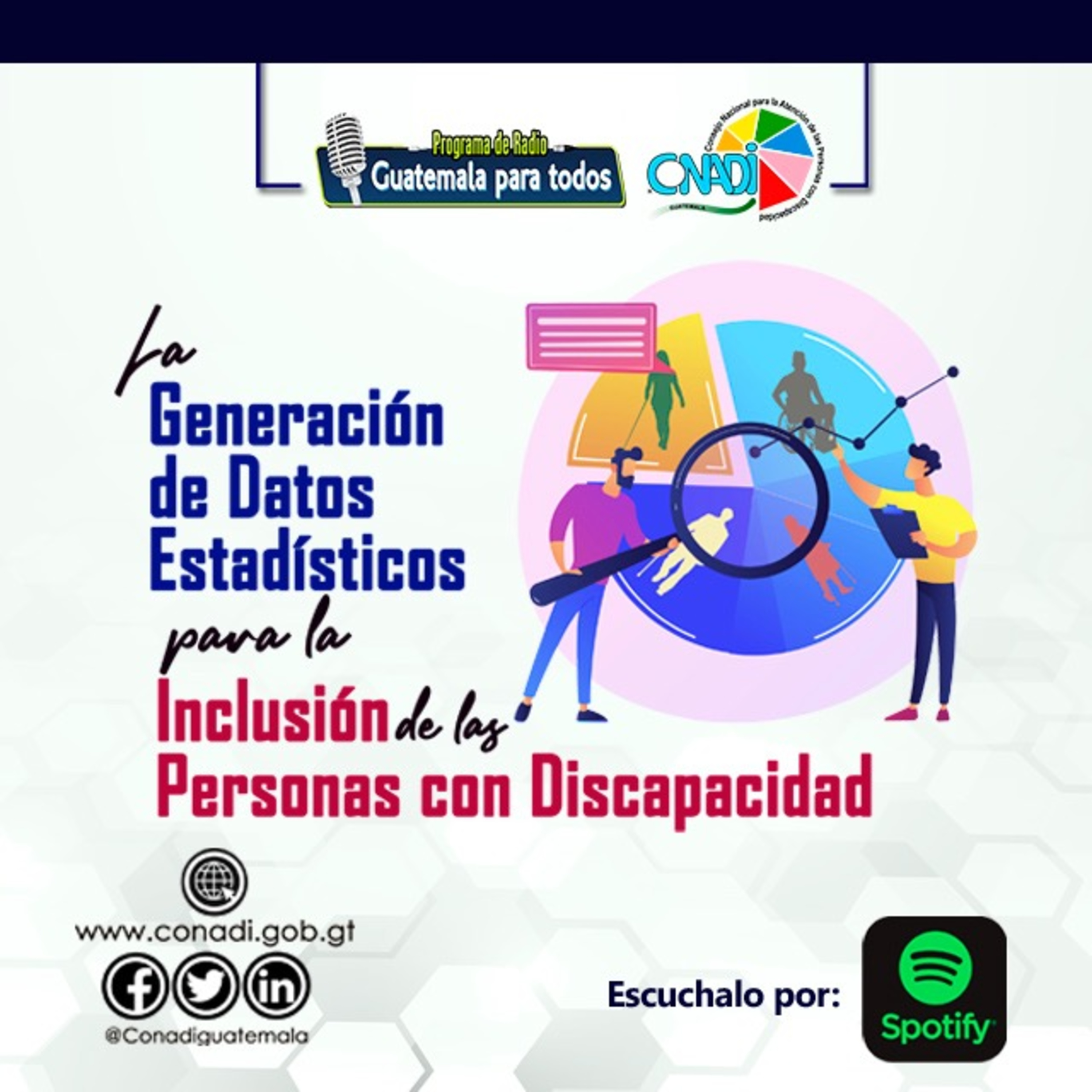 "La generación de Datos Estadísticos para la Inclusión de las Personas con Discapacidad"  episode artwork