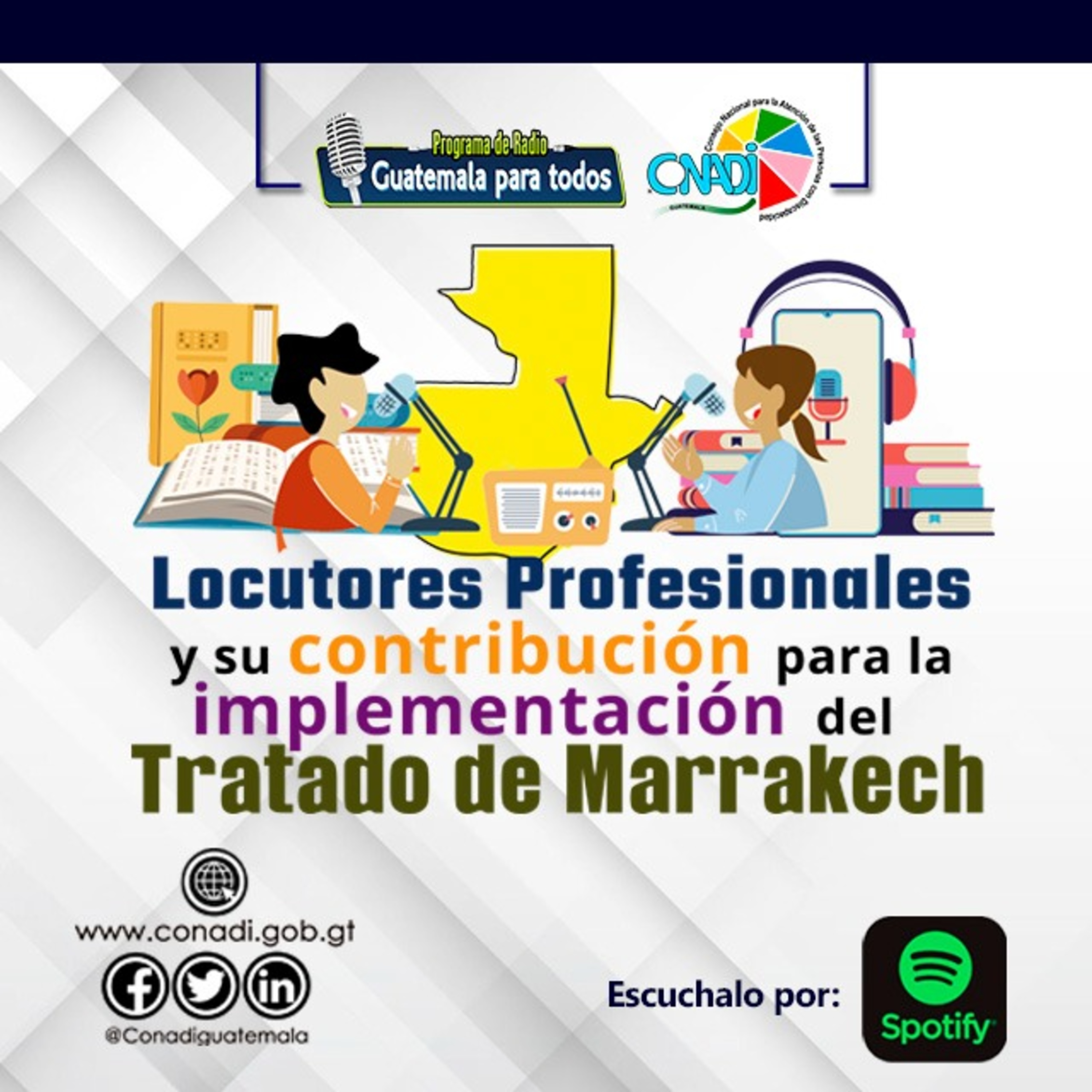 Locutores profesionales y su contribución para la implementación del Tratado de Marrakech episode artwork