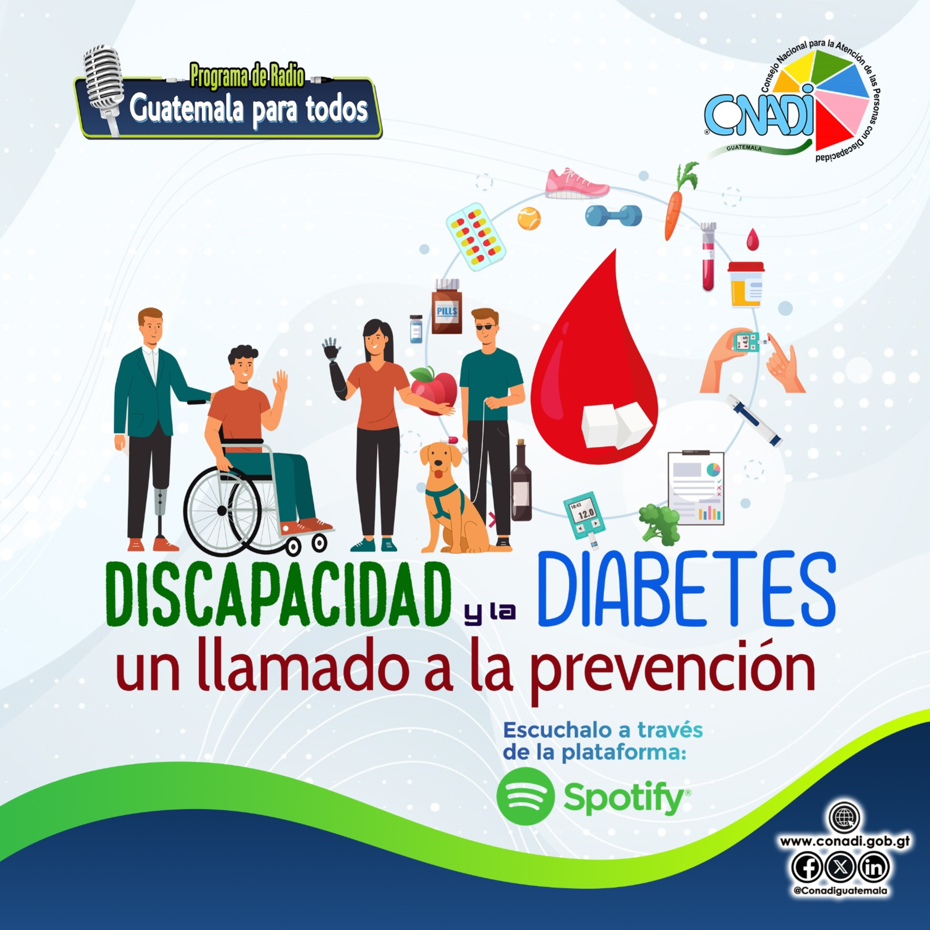 "La discapacidad y la diabetes, un llamado a la prevención" episode artwork