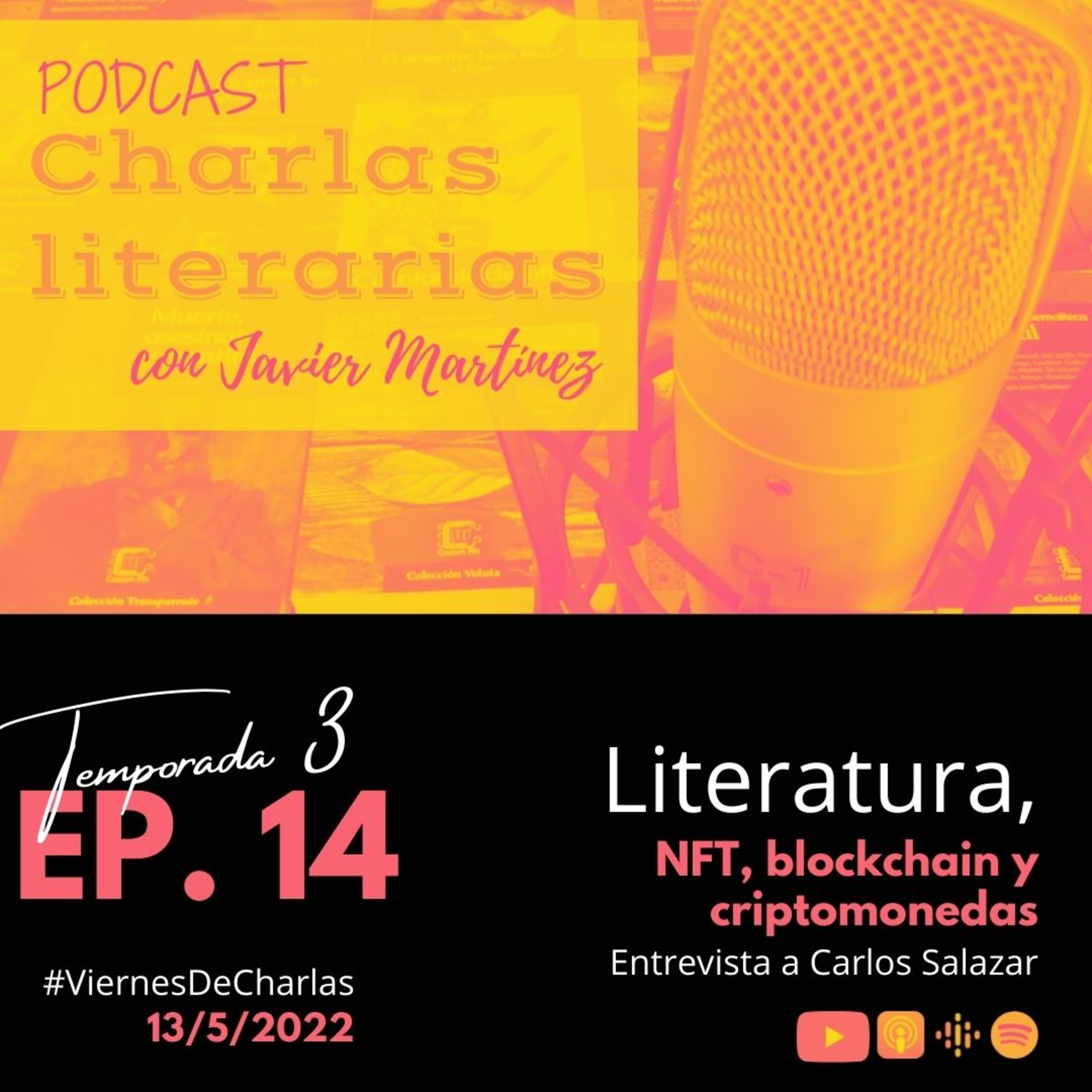 Portada de Charlas literarias