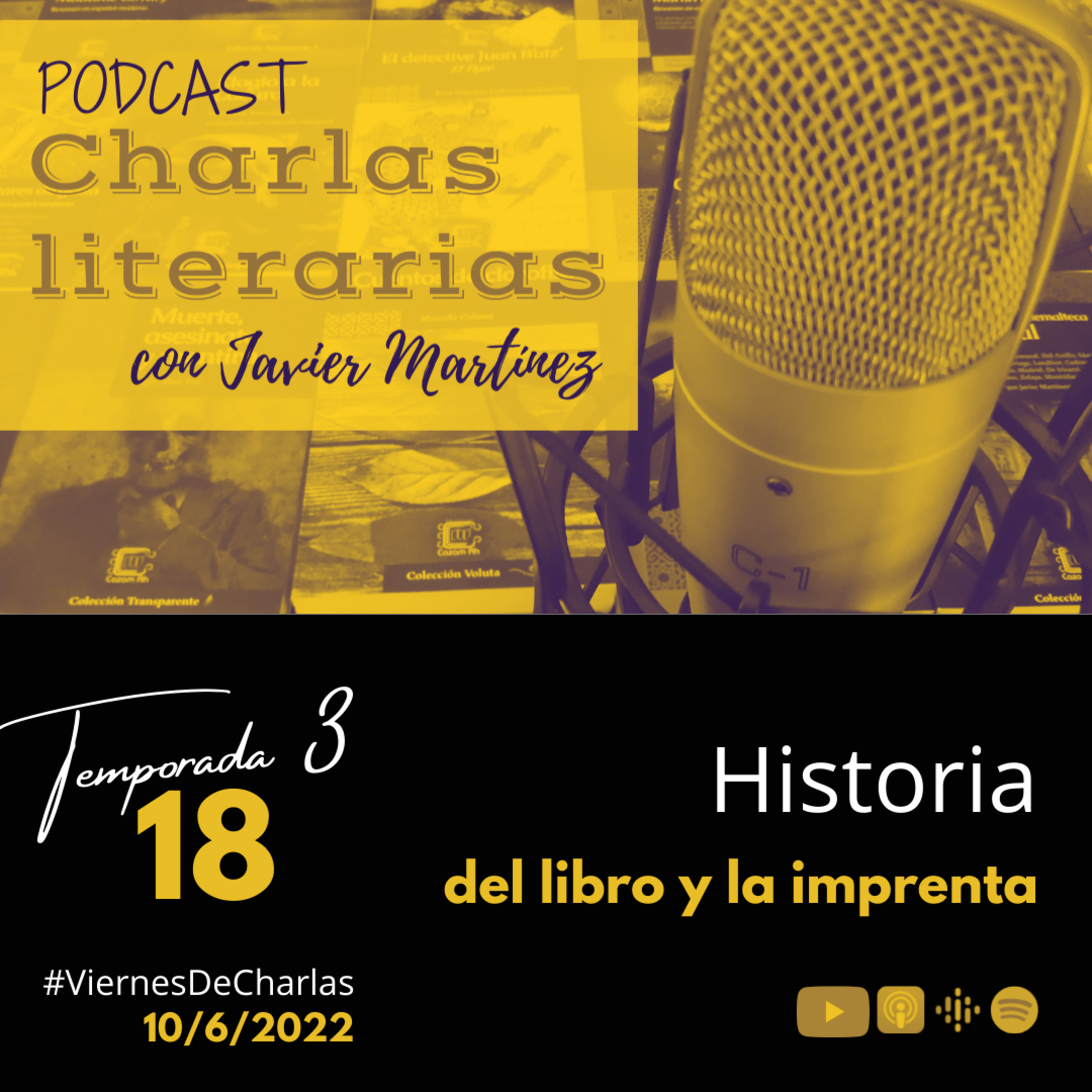 Portada de Charlas literarias