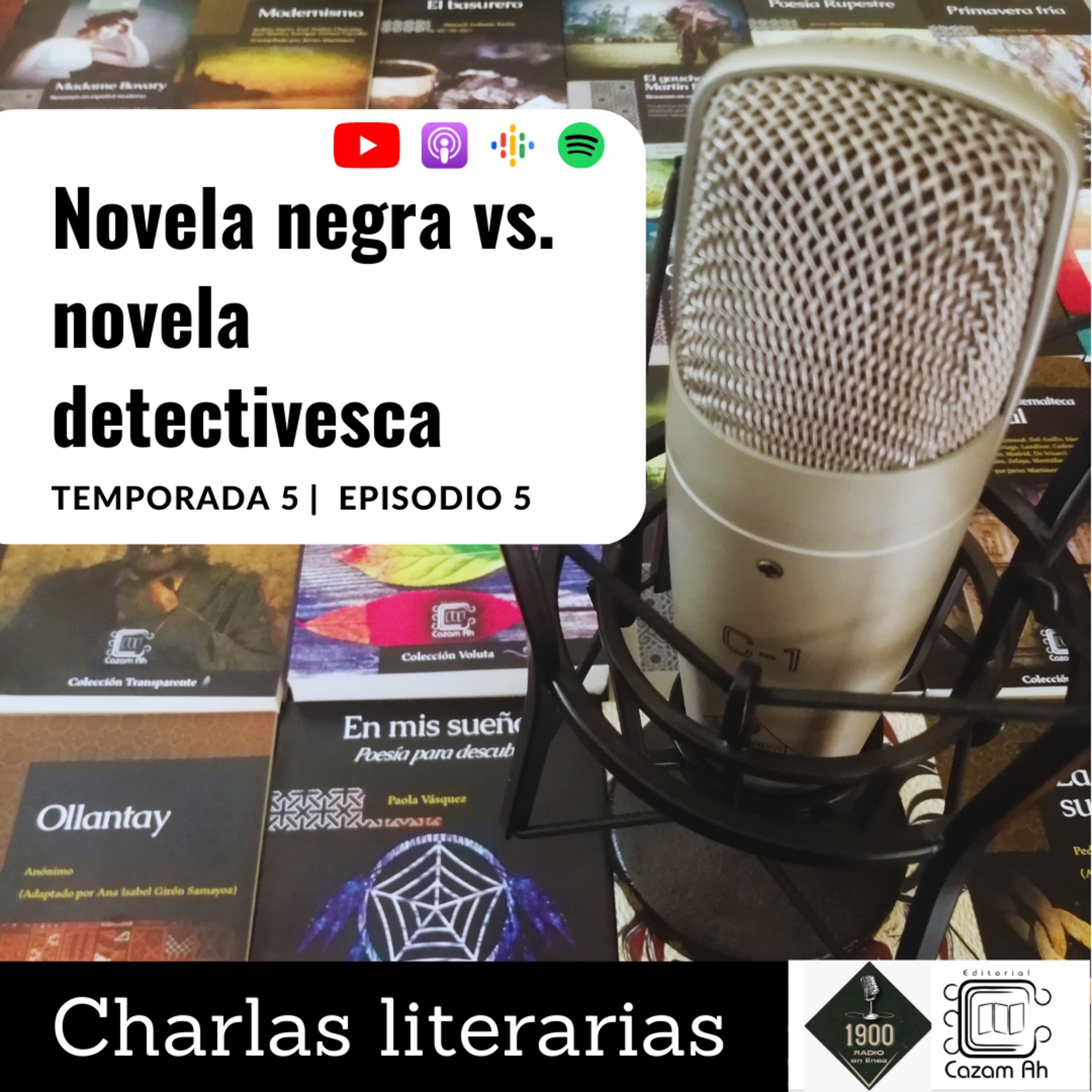 T5E5 | Novela negra vs. novela detectivesca