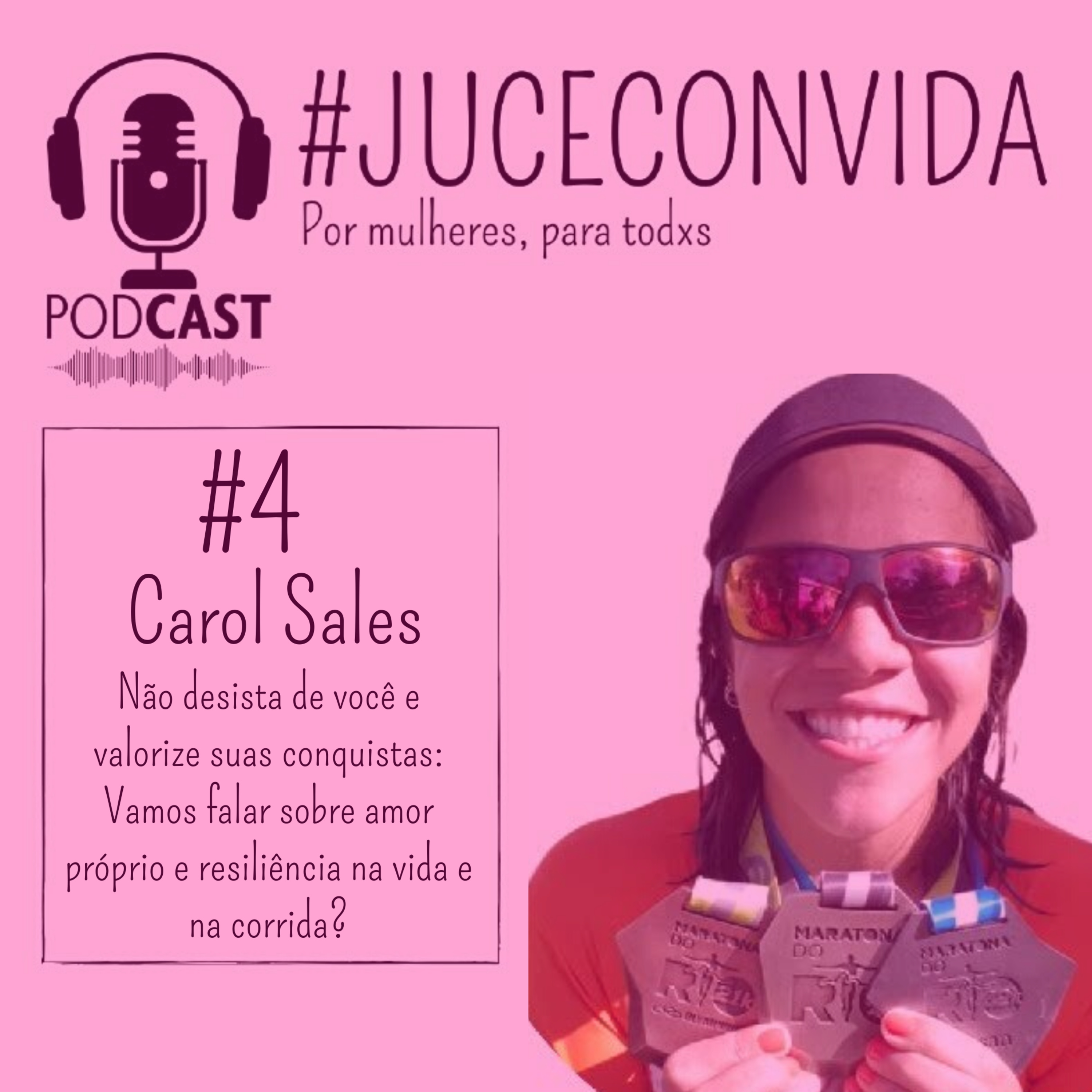 #4 - Não desista de você e valorize suas conquistas! Vamos falar sobre amor próprio e resiliência na vida e na corrida?