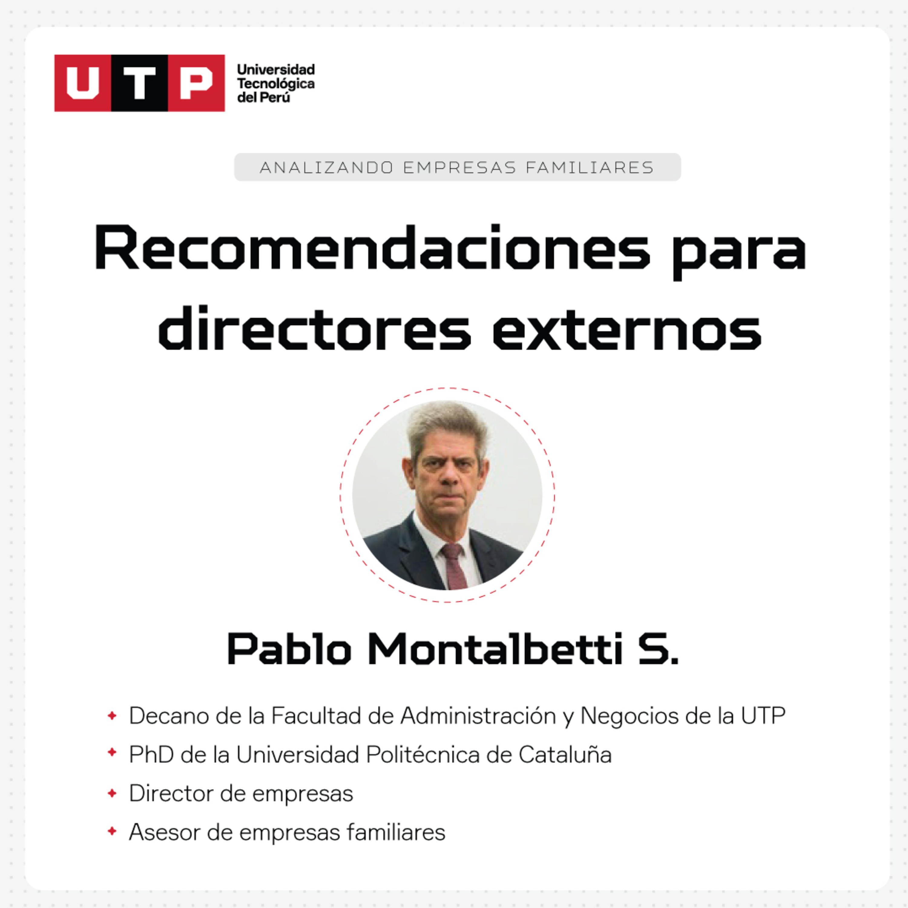 UTP - Universidad Tecnológica del Perú