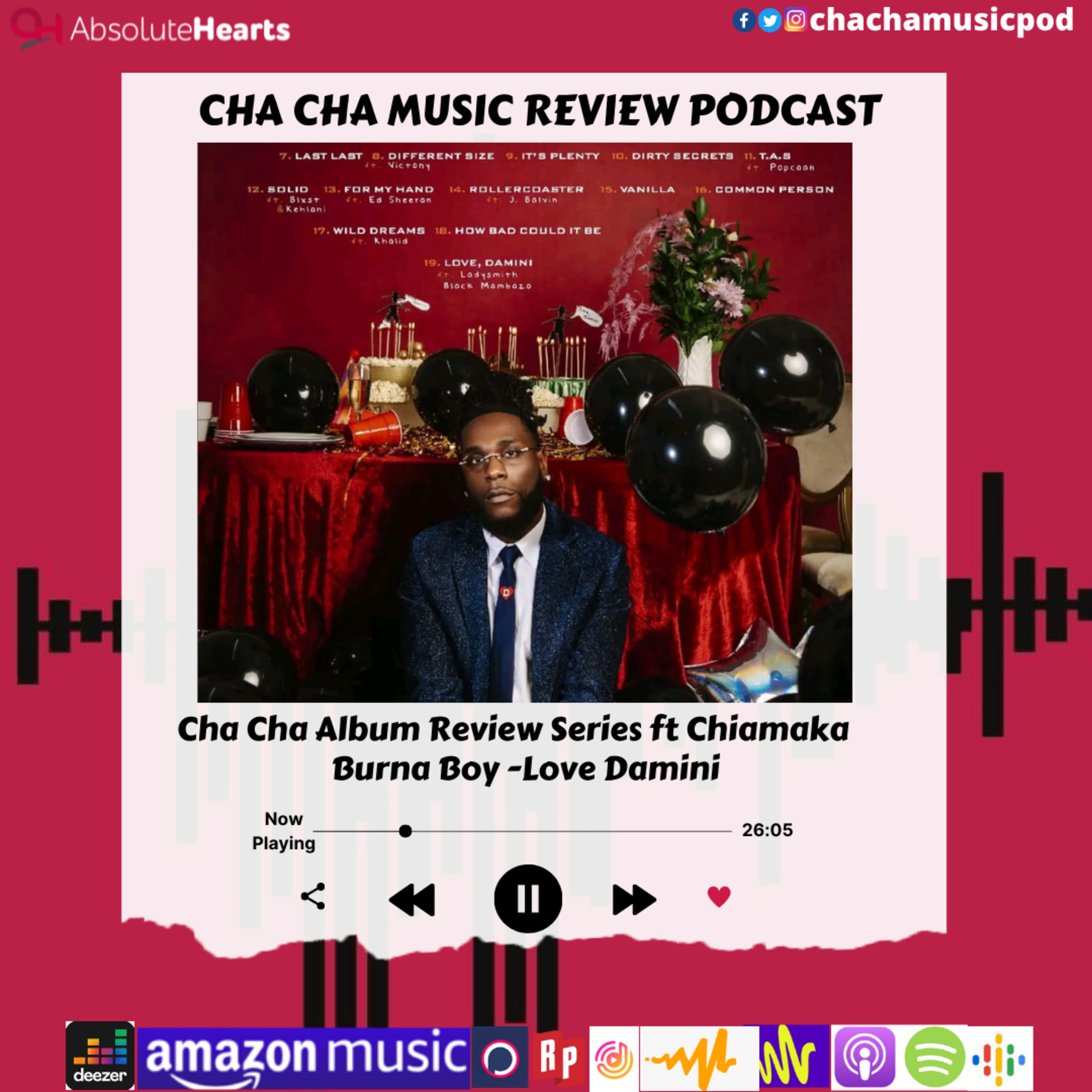 Cha Cha Music Review Podcast on Jamit