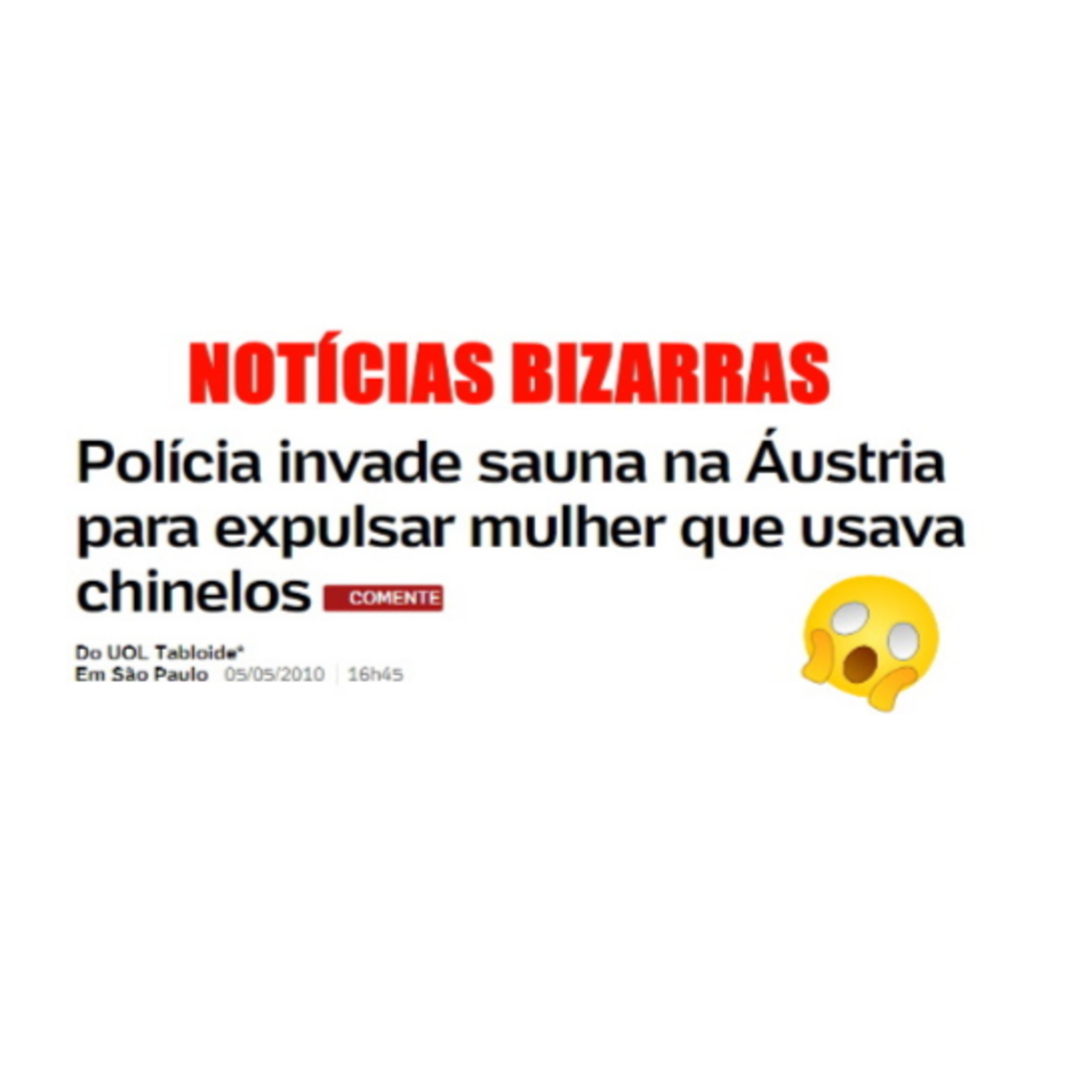 #PAPOFORA - Notícias Bizarras - TabernaCast #3 episode artwork