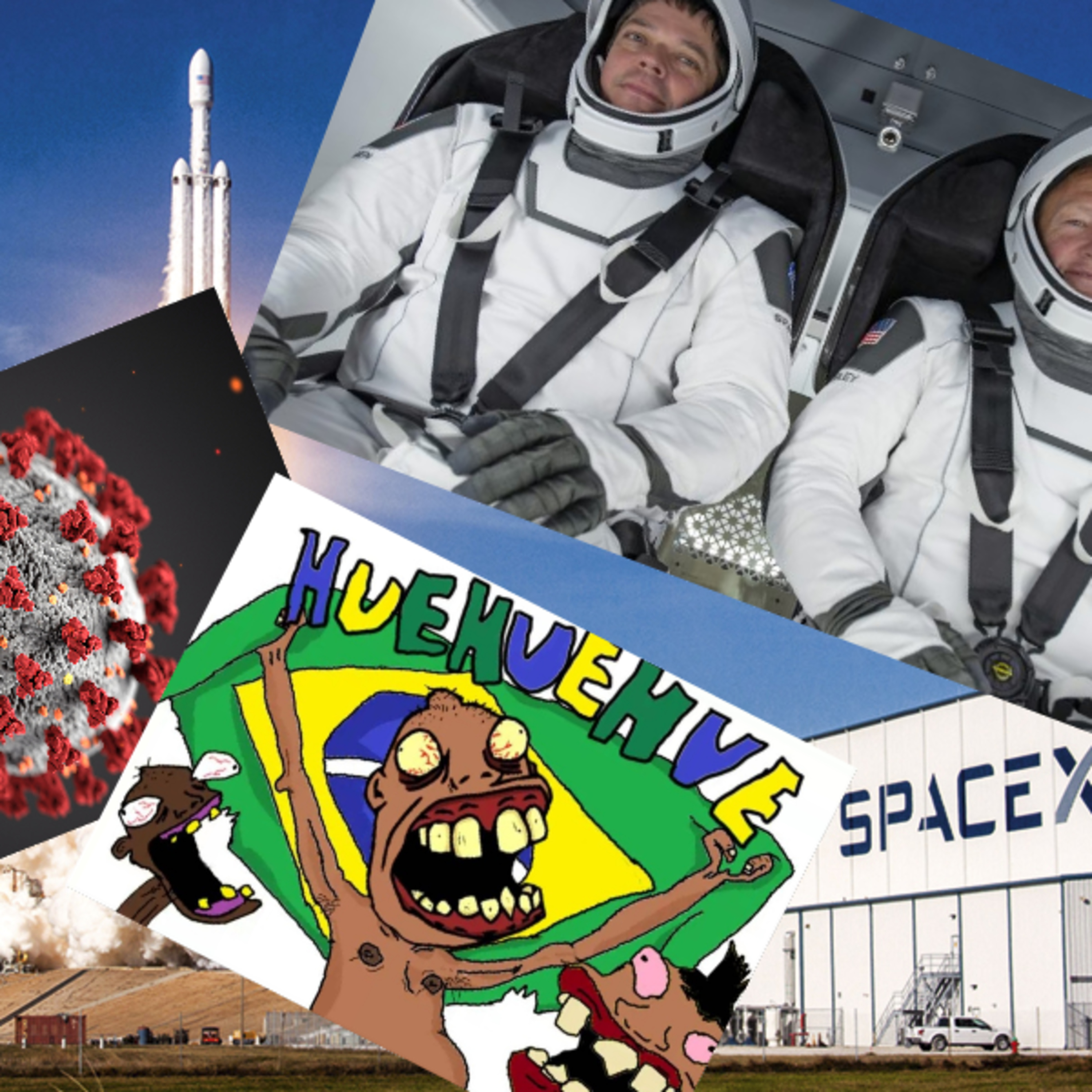 #PAPOFORA - Lançamentos da SpaceX, Corona e Merdas do nosso Brasil - TabernaCast #7  episode artwork