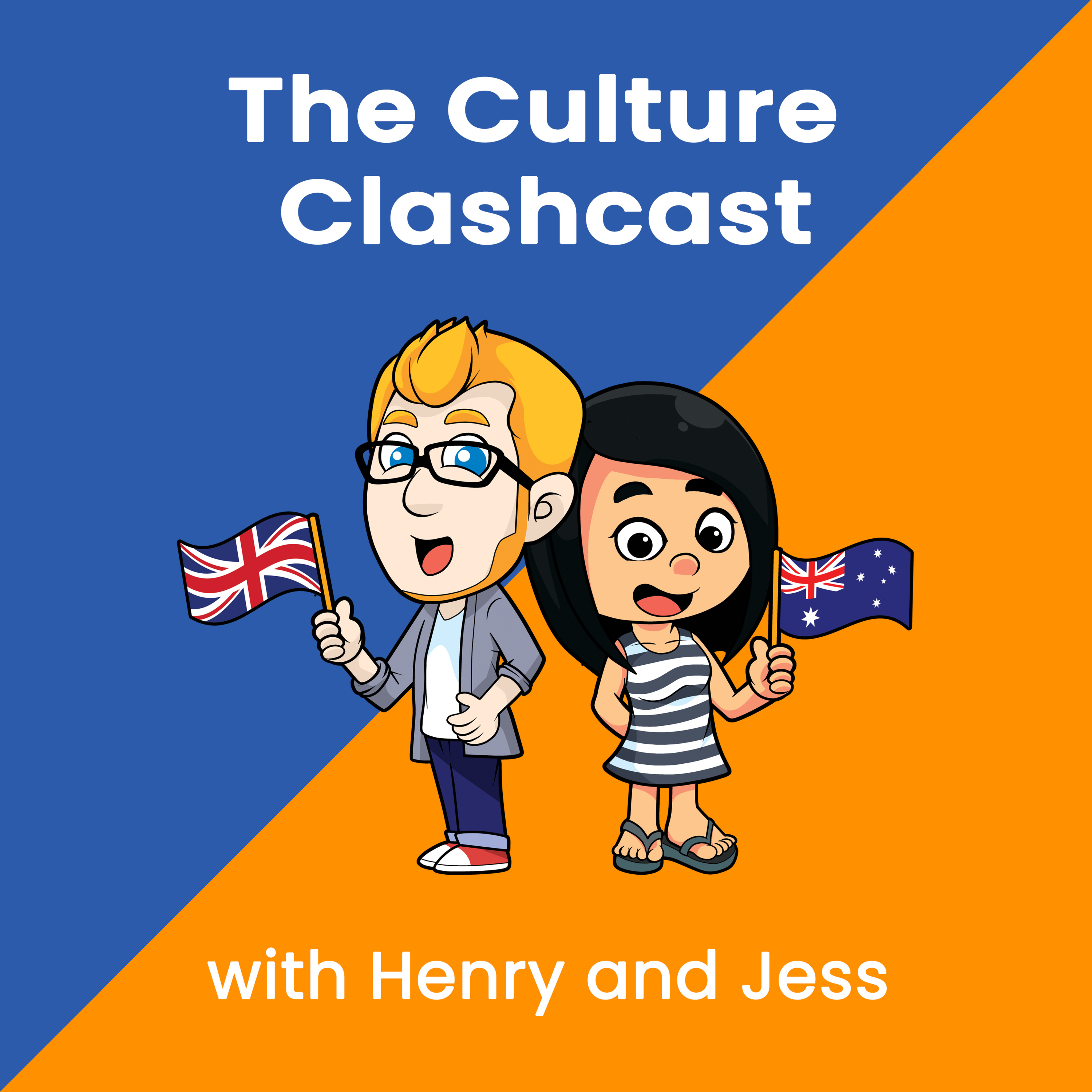 Ep 1 The Culture Clashcast - with Henry and Jess - Tim Tams v Penguins, AFL v EPL episode artwork