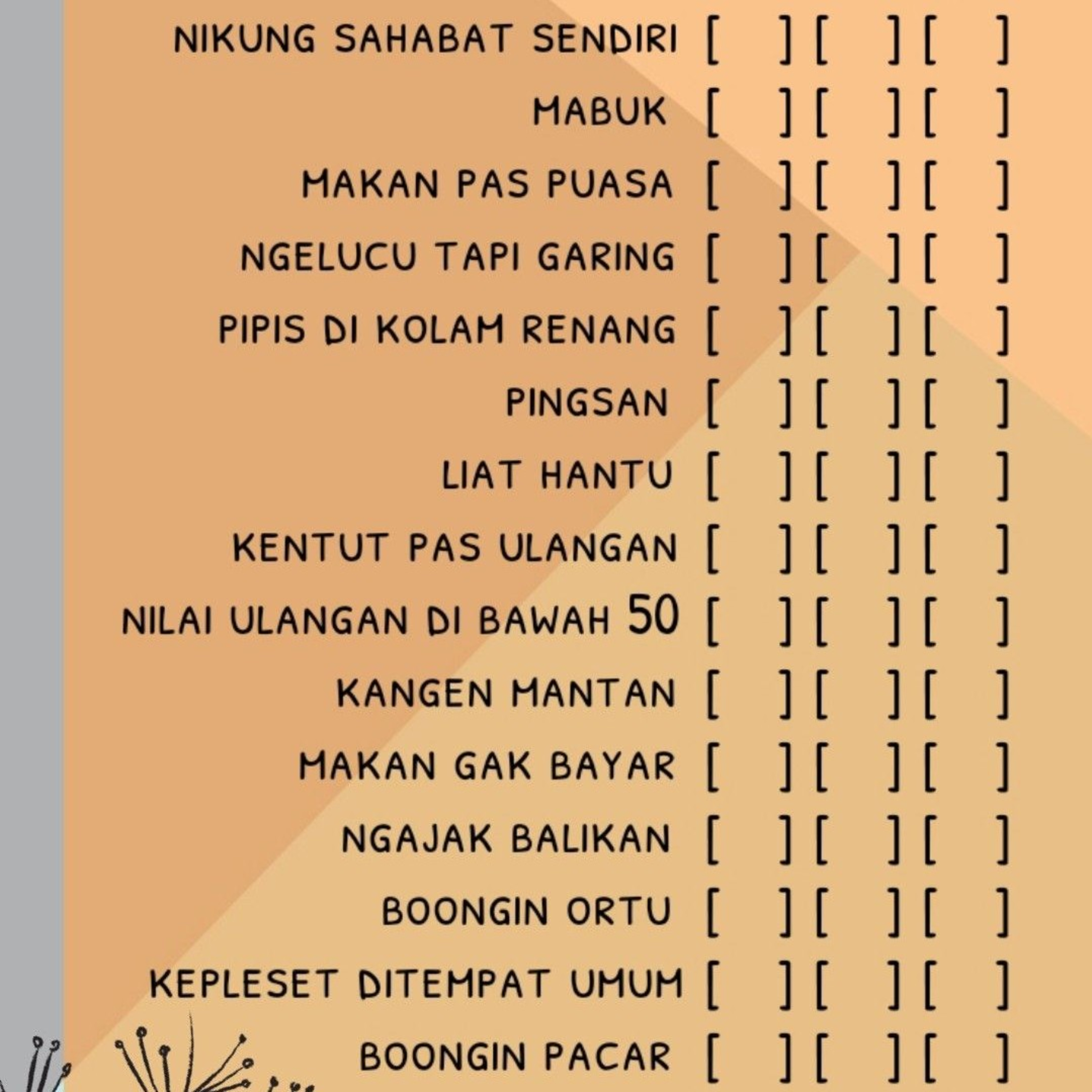 Pernah Gak Pernah Challenge