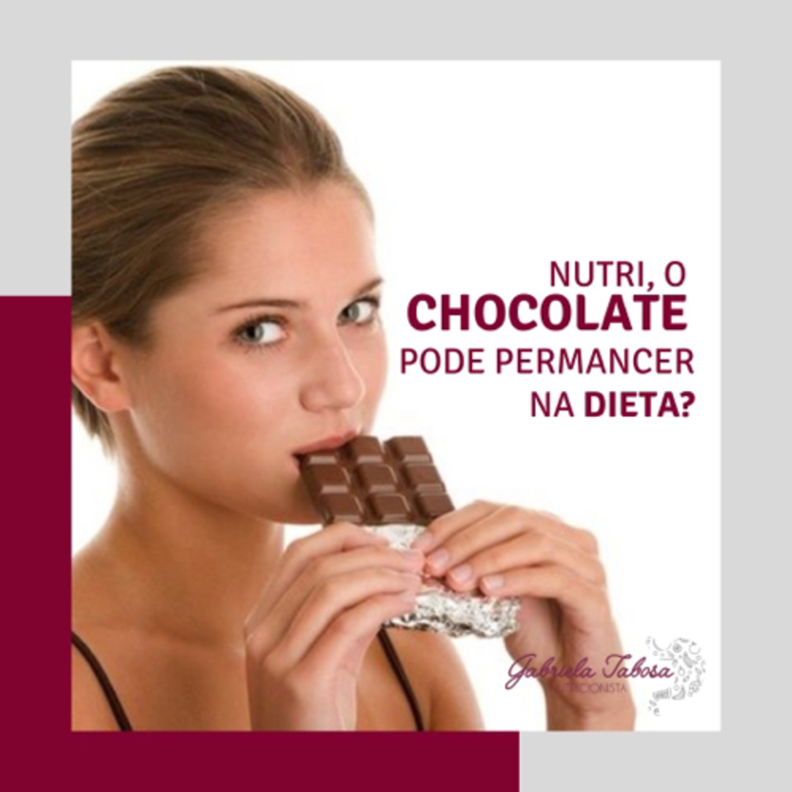É possível continuar na dieta comendo chocolate?