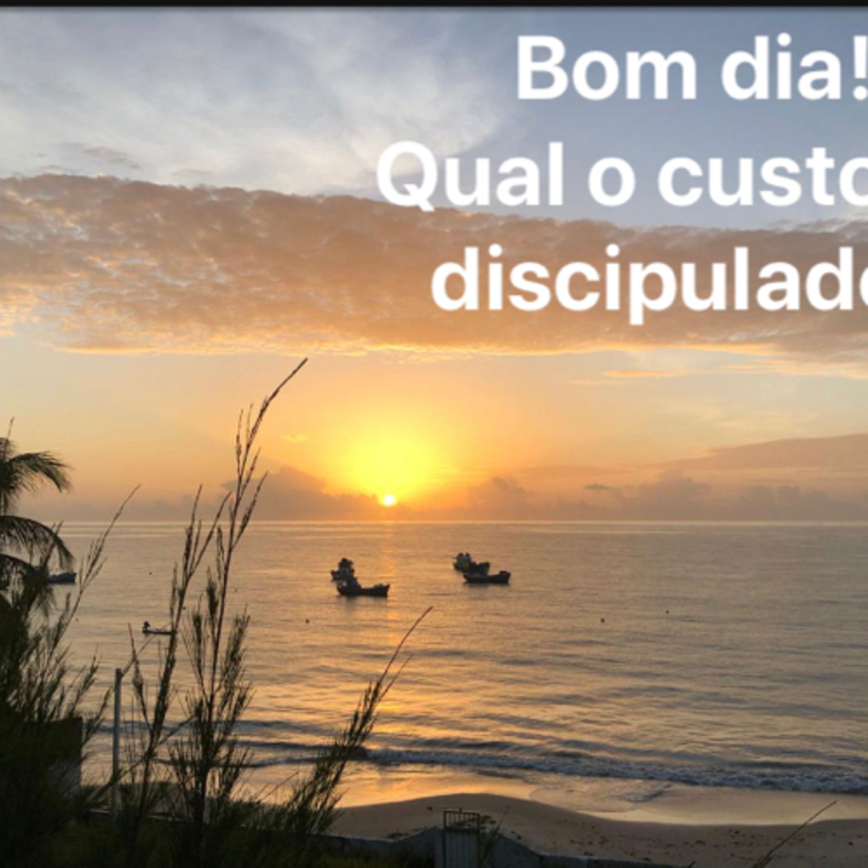Bom dia do pastor.