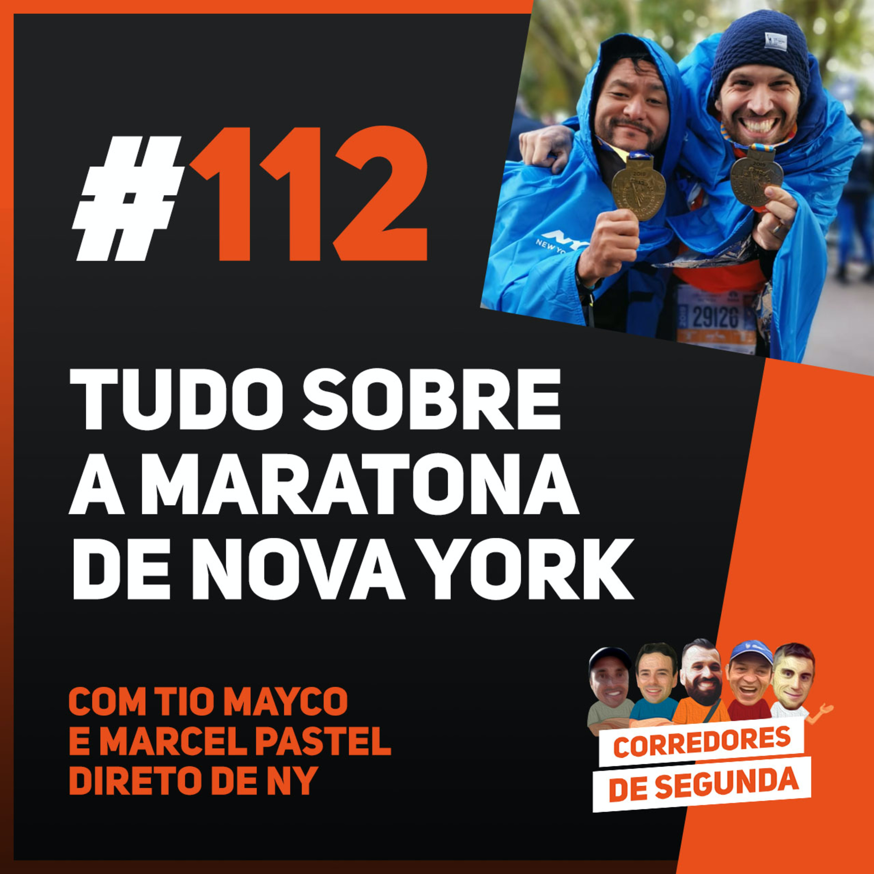 112 - Tudo sobre a Maratona de NYC episode artwork