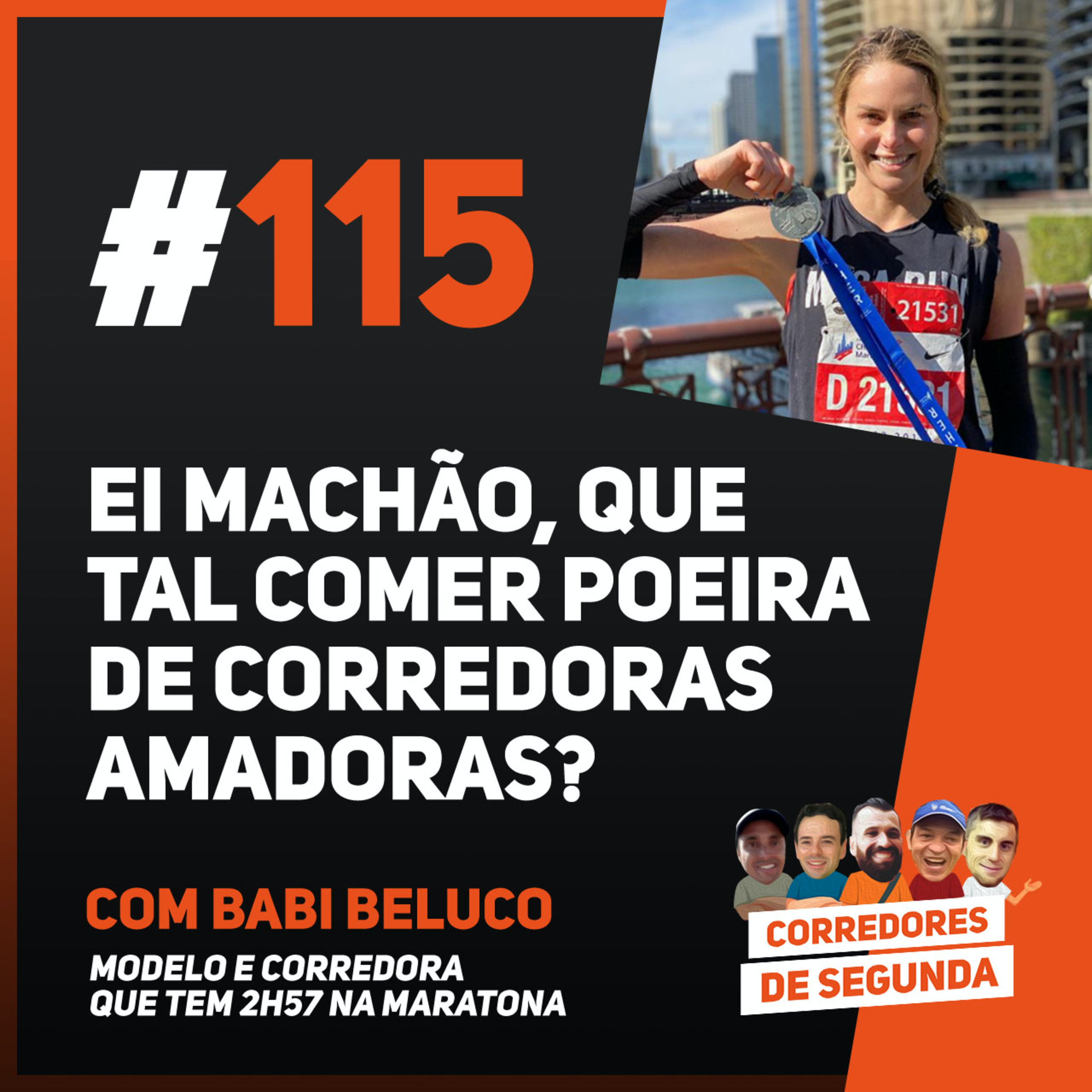 115 - E ai machão, que tal perder pra uma garota na corrida? episode artwork