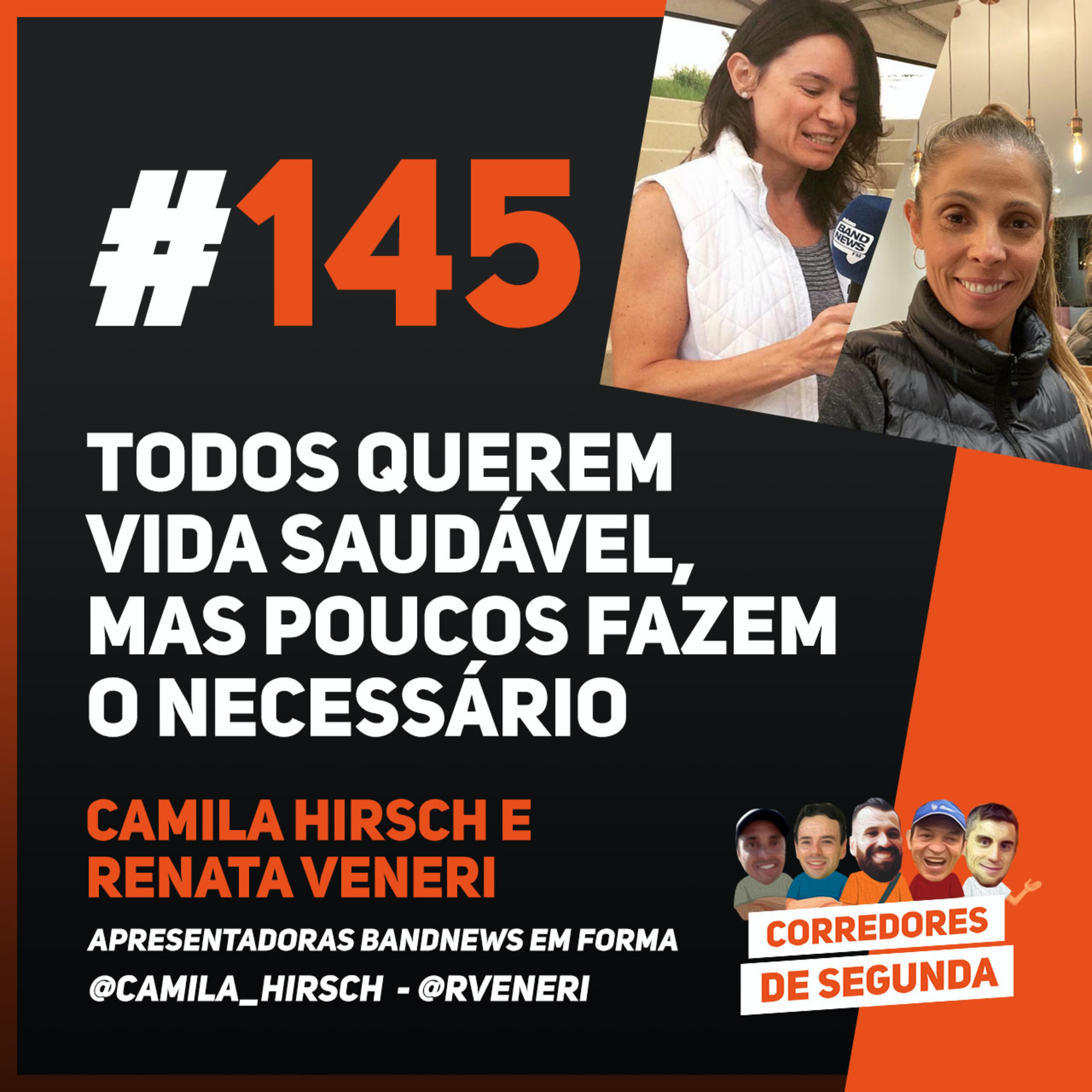 145 - Todos querem vida saudável, mas poucos fazem o necessário episode artwork
