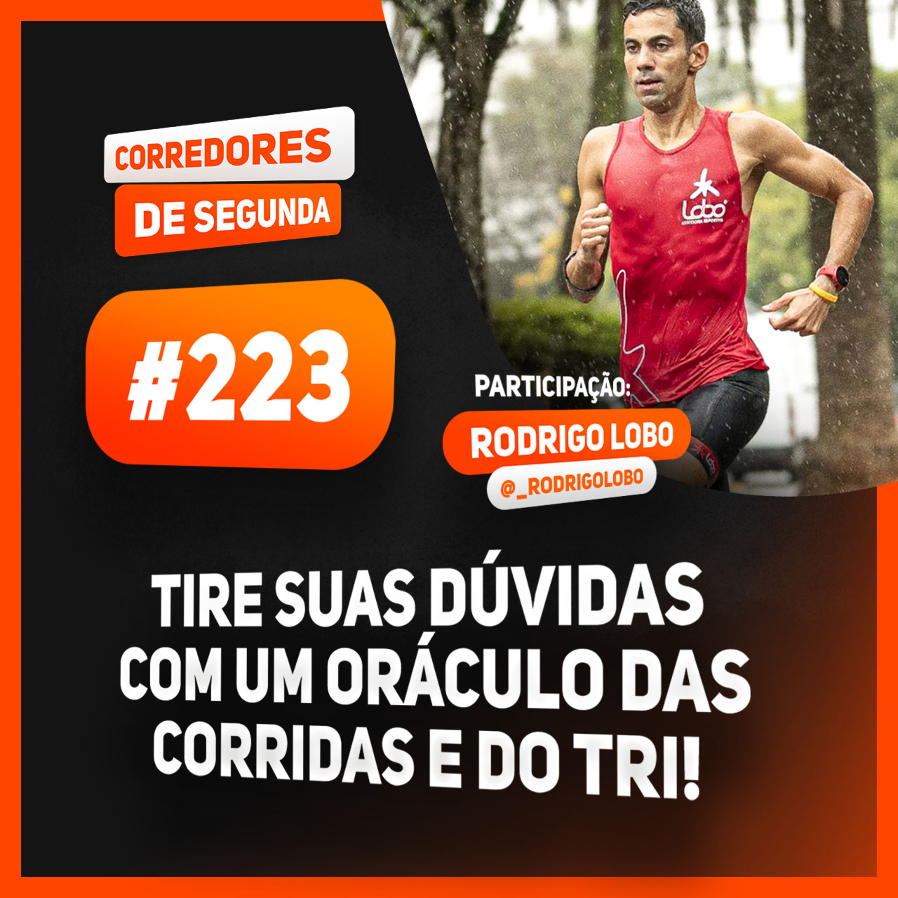 223 - Tire suas dúvidas com um oráculo das corridas e do tri! episode artwork