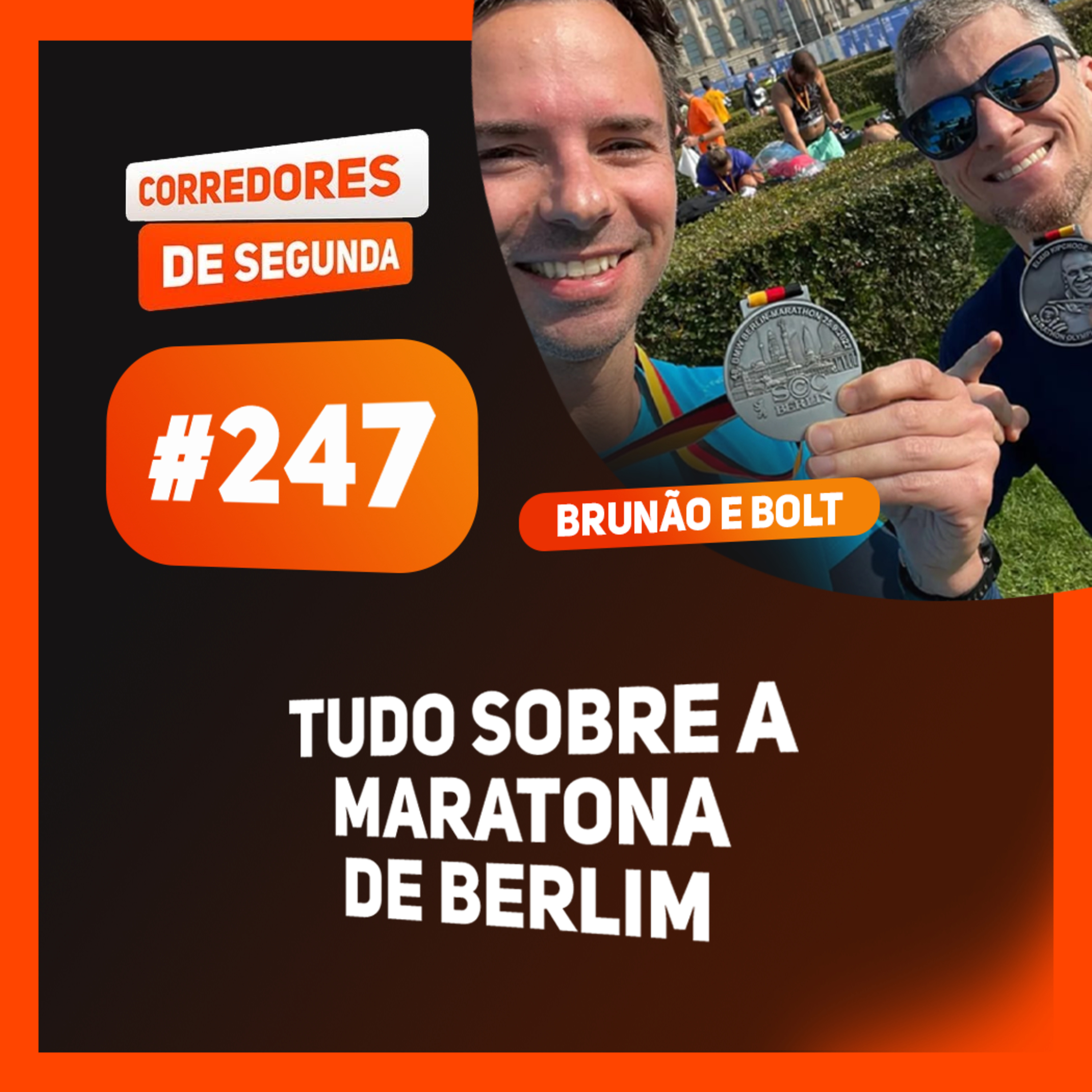 247 - Como foi a Maratona de Berlim - Recorde do Kip, a volta de Bolt aos 42k e mais!