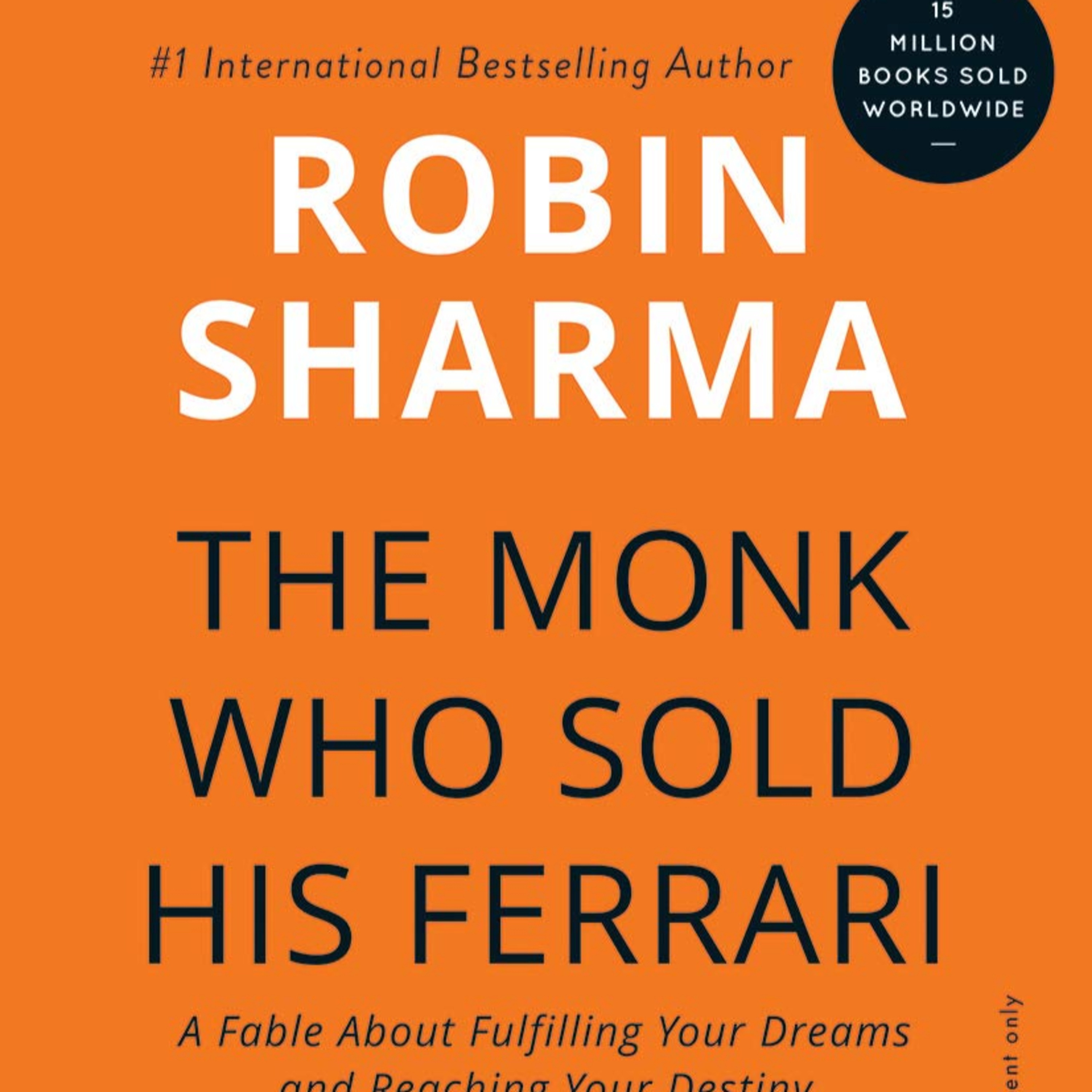 A Book Review - The Monk Who Sold His Ferrari Book by Robin Sharma episode artwork