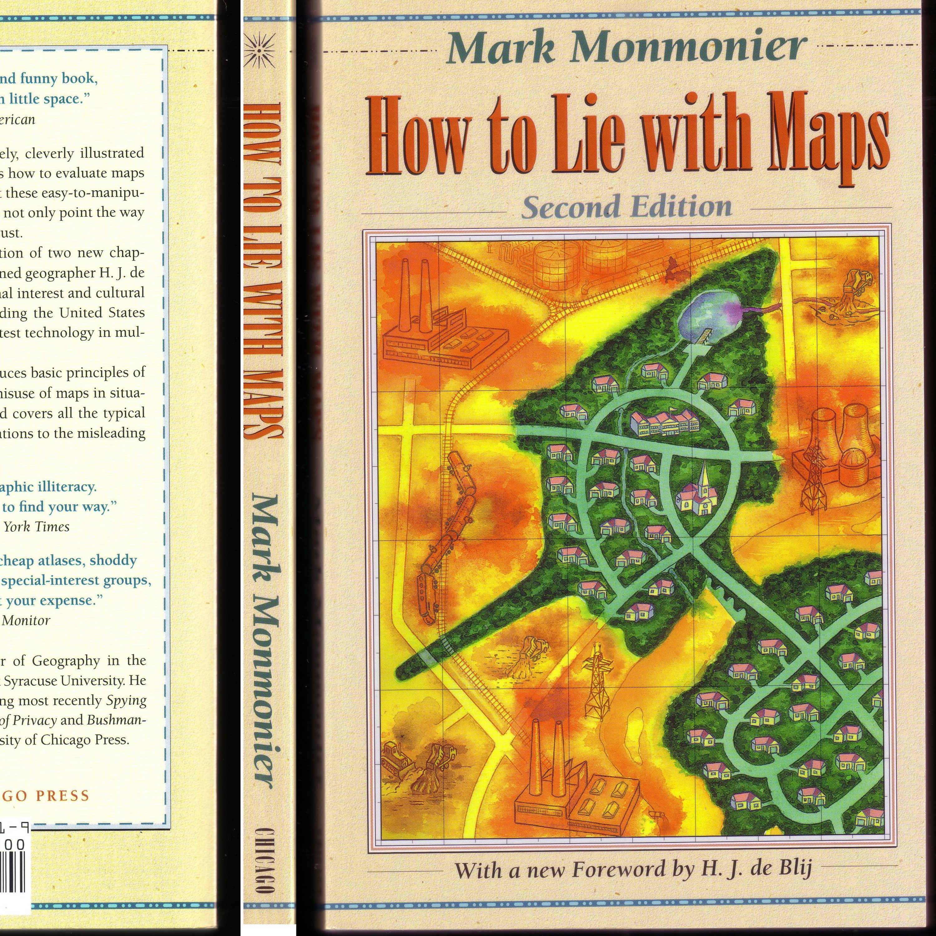 A Book Review - How to lie with maps Book by Mark Monmonier episode artwork