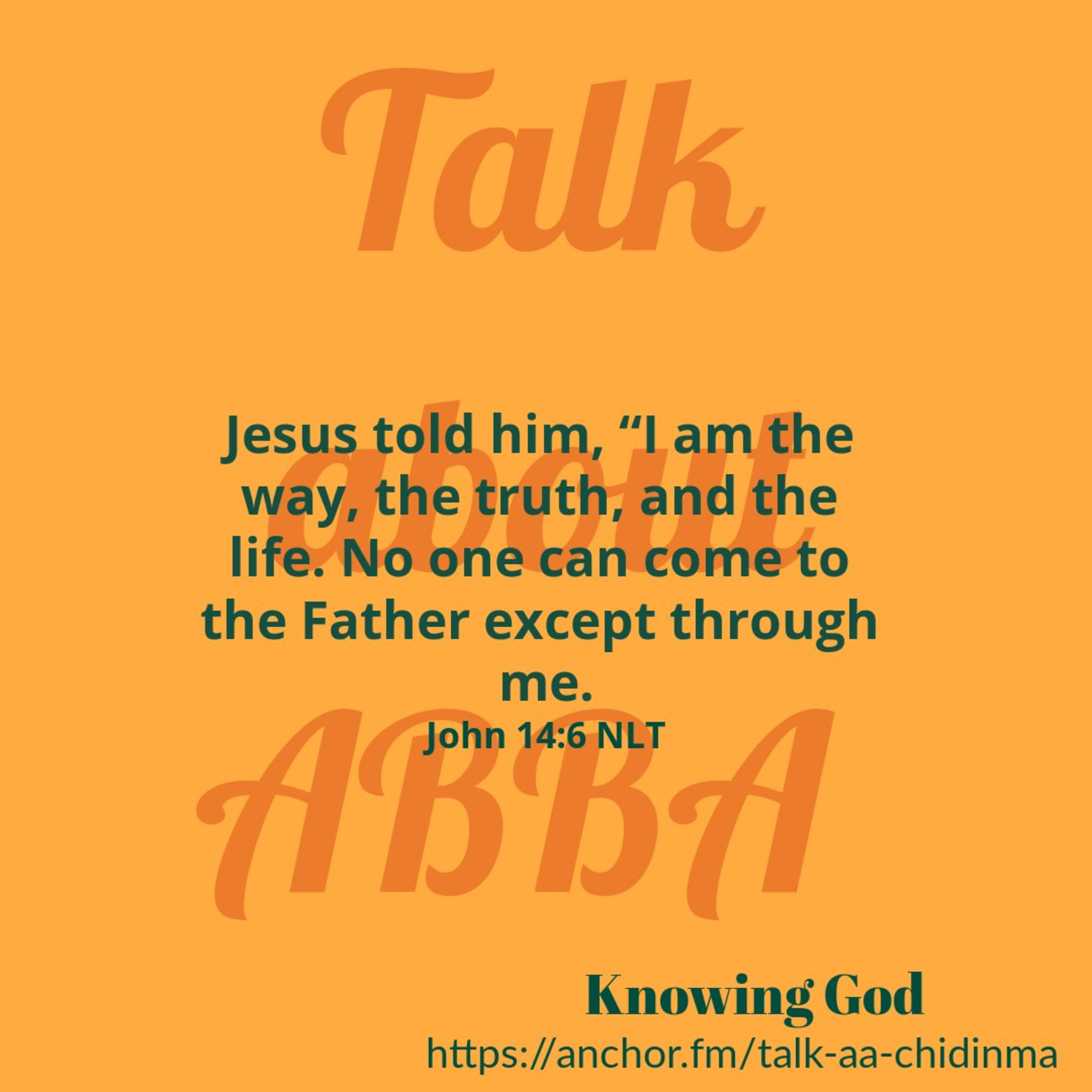 Knowing God. (E4)