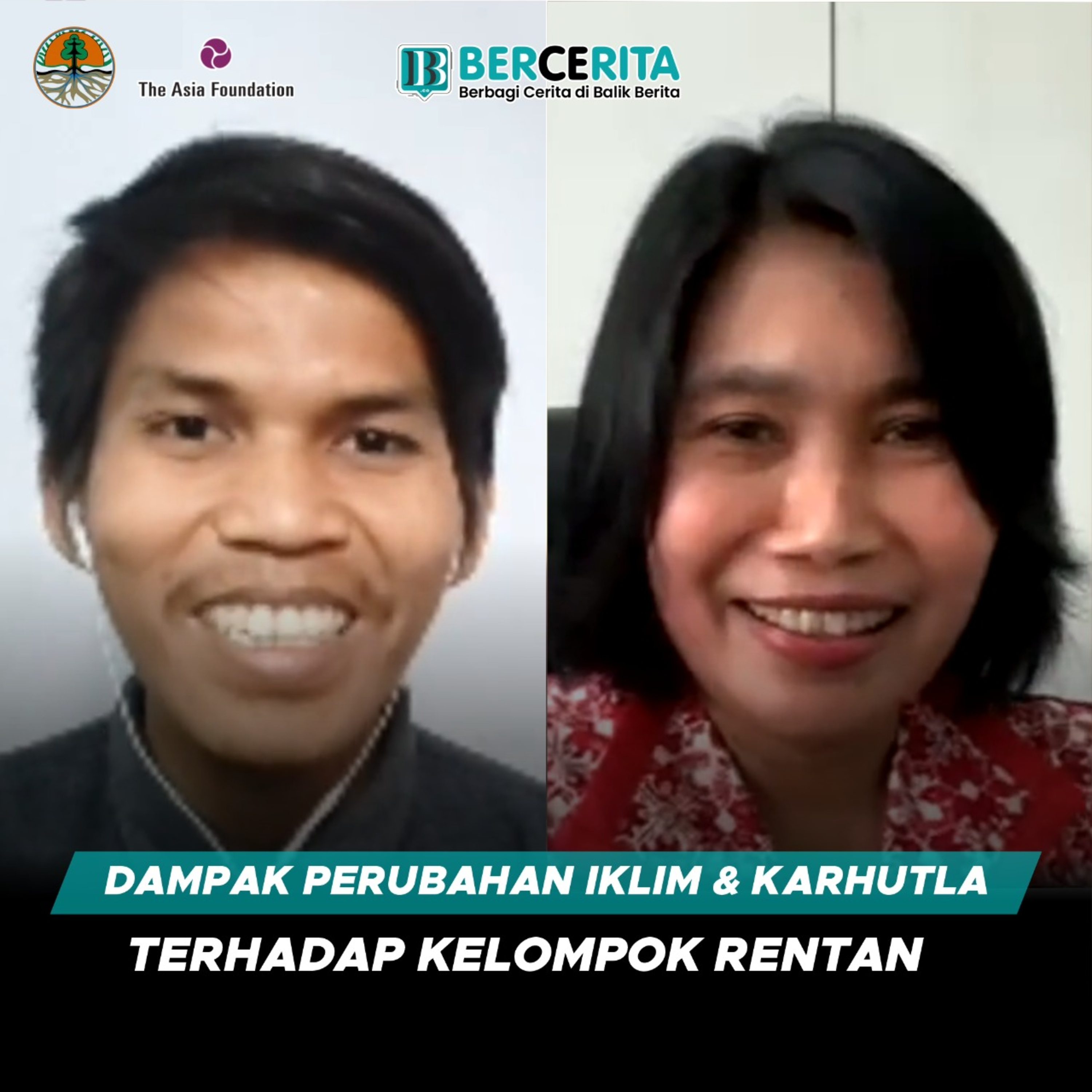 Novia Widyaningtyas Bercerita Spesial 1 - Dampak Perubahan Iklim dan Karhutla Terhadap Kelompok Rentan episode artwork