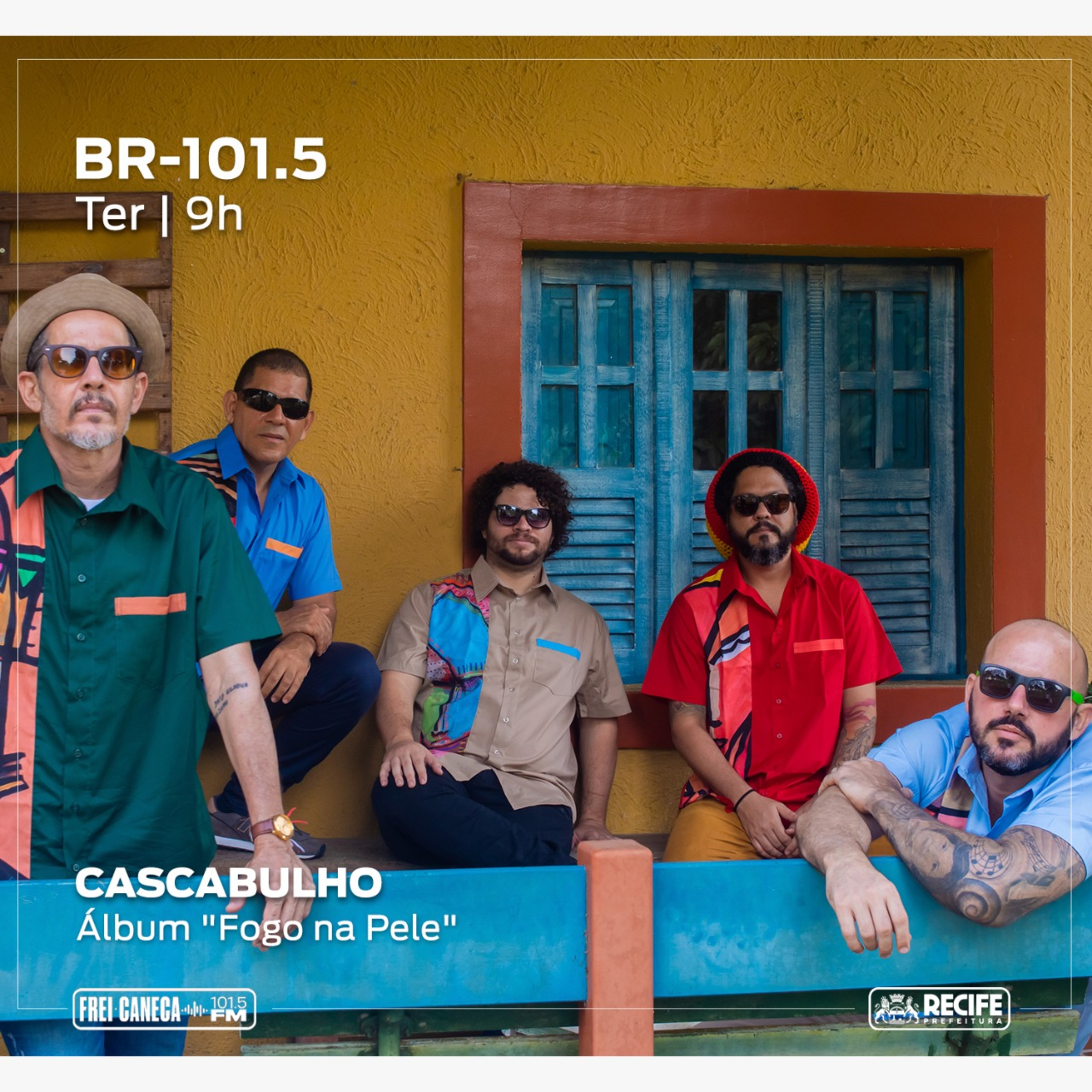 BR 101.5 - Cascabulho fala sobre o álbum "Fogo na Pele" episode artwork