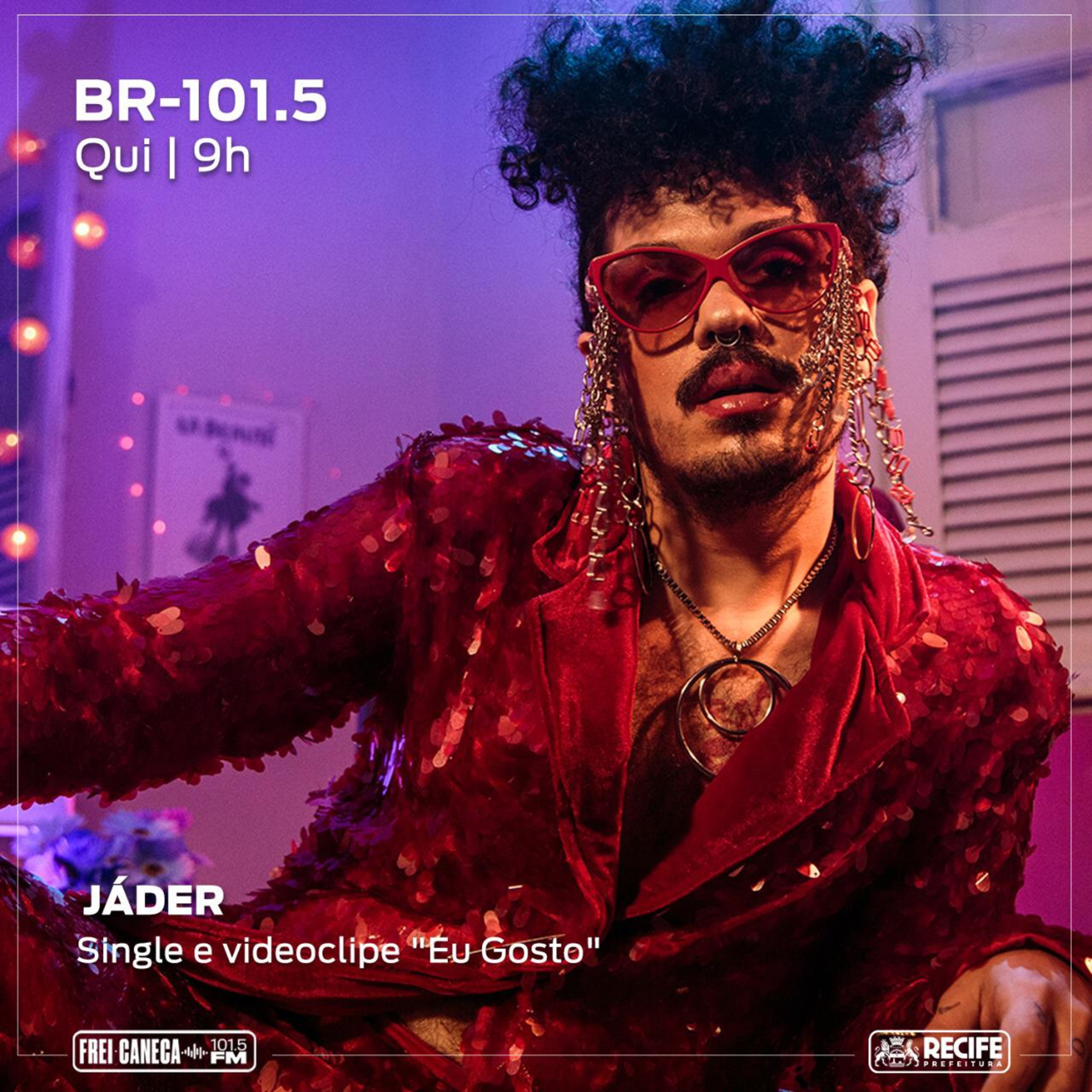 BR 101.5 - Jáder fala sobre o single e videoclipe "Eu Gosto" episode artwork