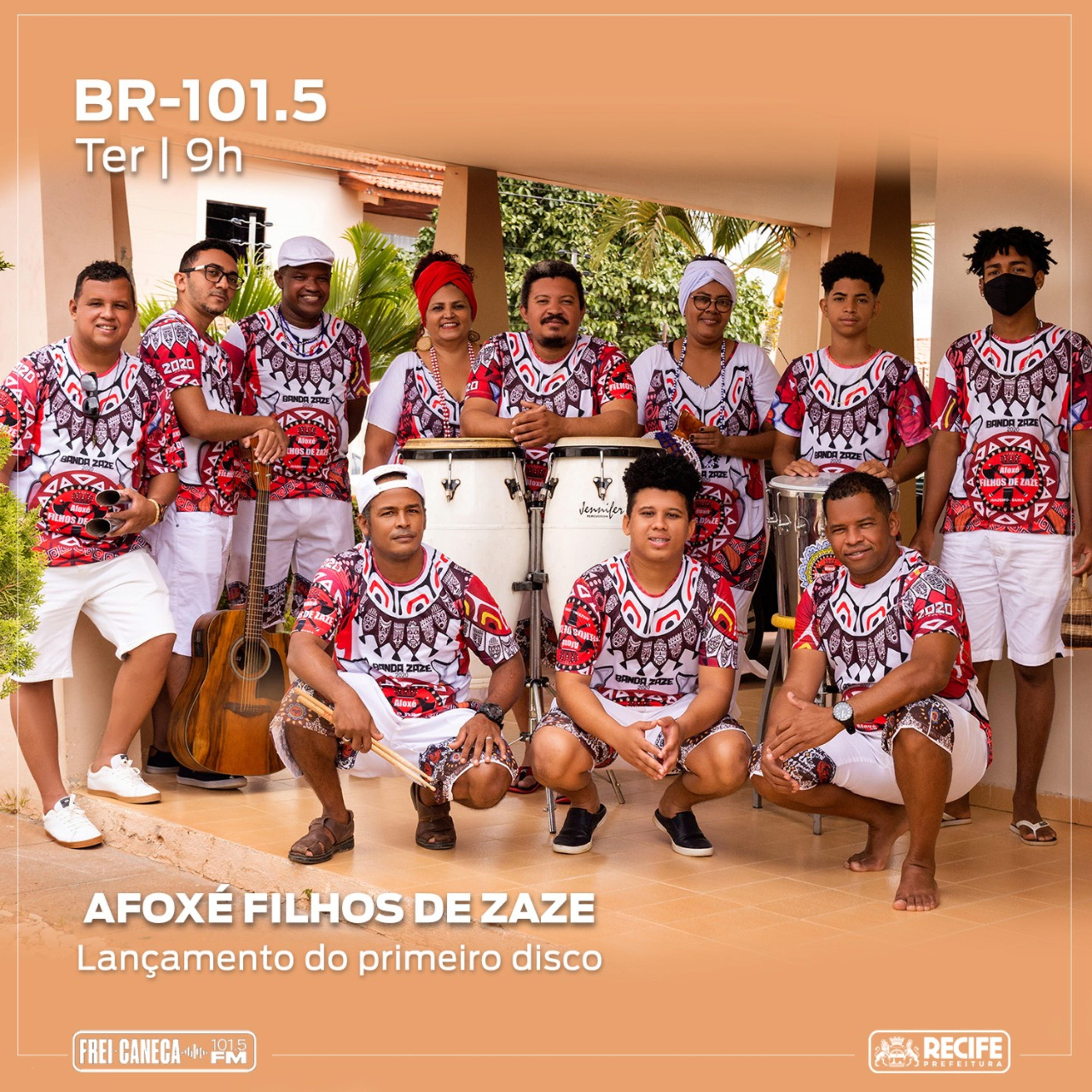 BR 101.5 - Afoxé Filhos de Zaze fala sobre primeiro disco  episode artwork