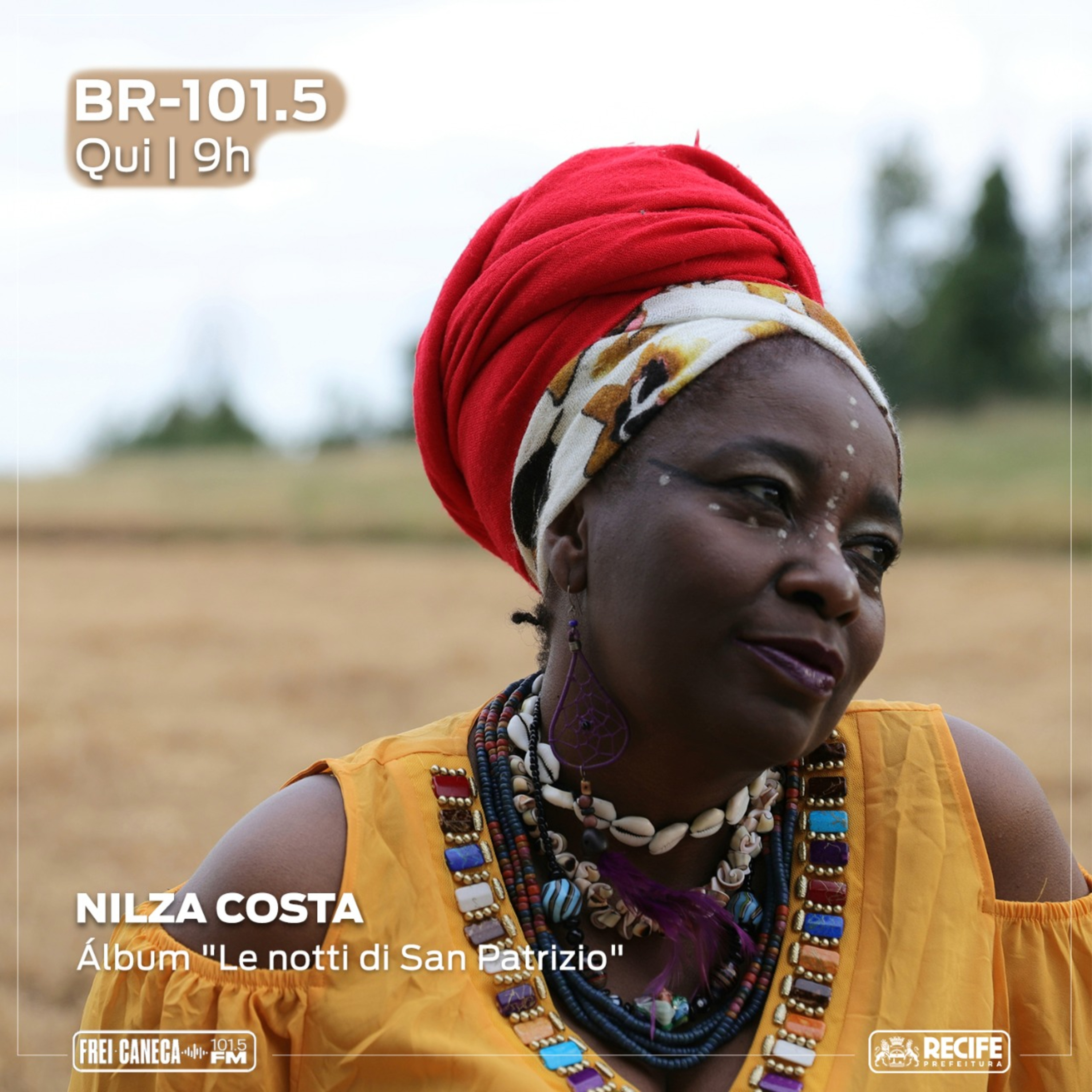 BR 101.5 - Nilza Costa fala sobre o álbum "Le notti di San Patrizio" episode artwork
