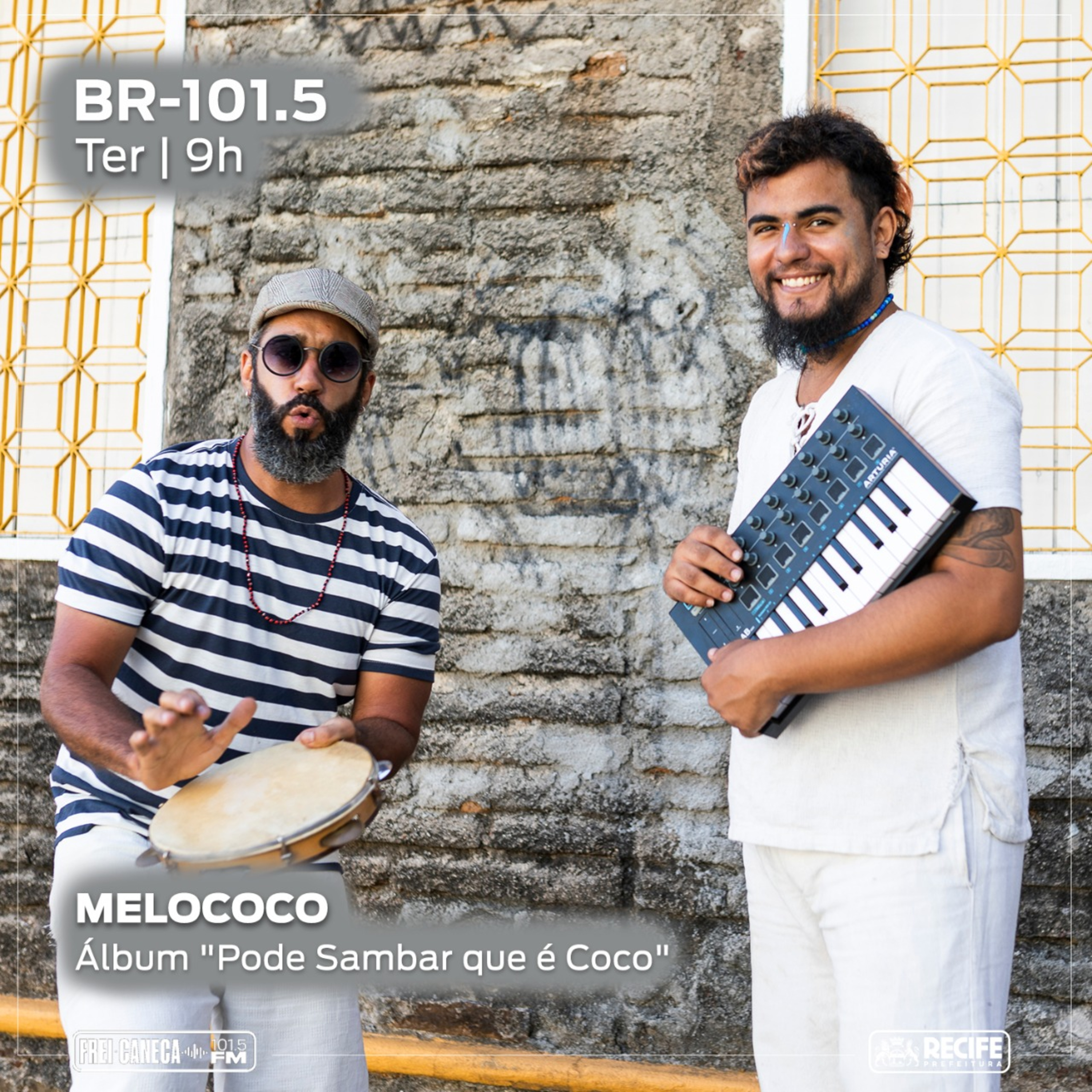 BR 101.5 - Melococo fala sobre o álbum "Pode Sambar que é Coco" episode artwork